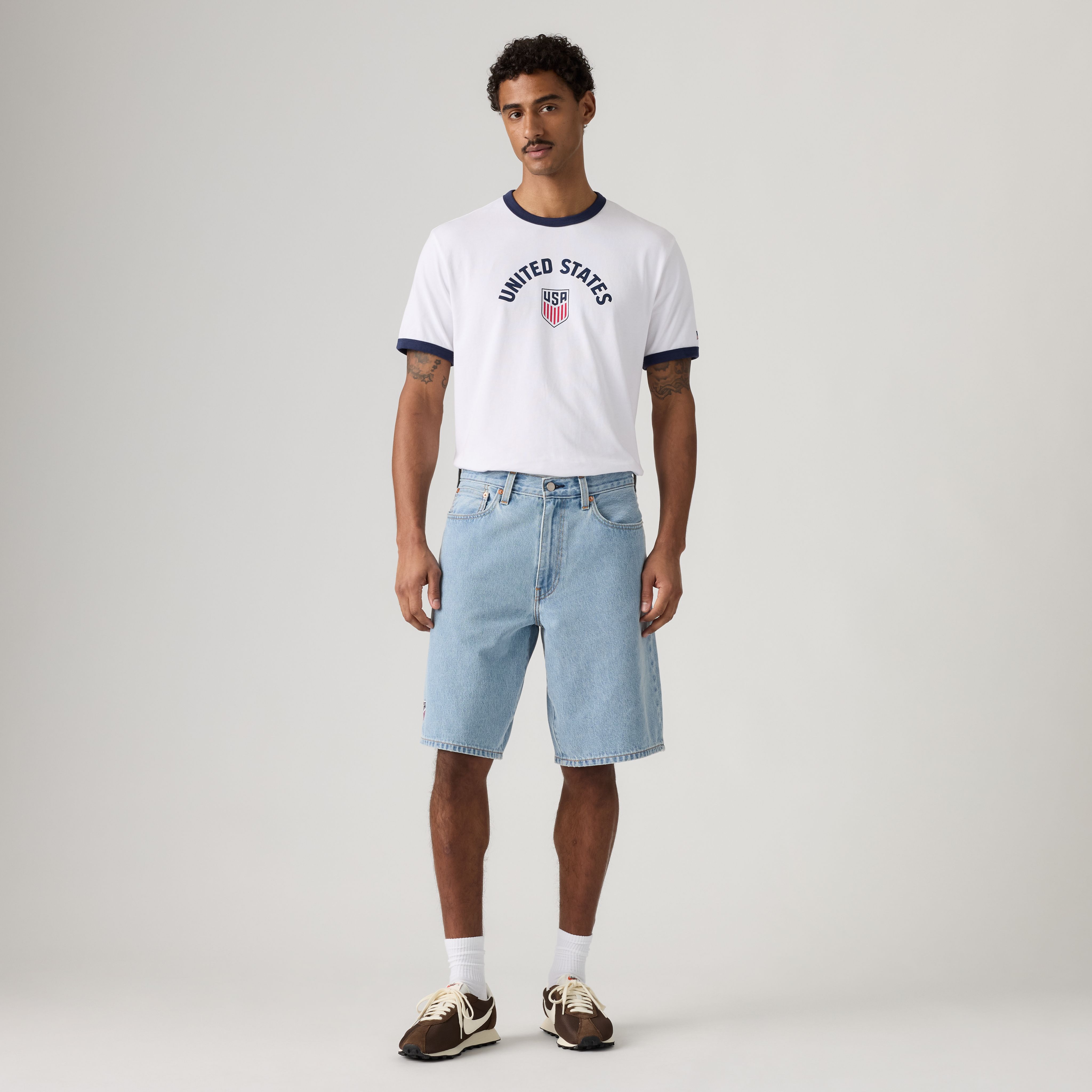 Levi's® U.S. Soccer 478™ Baggy Fit Shorts 8