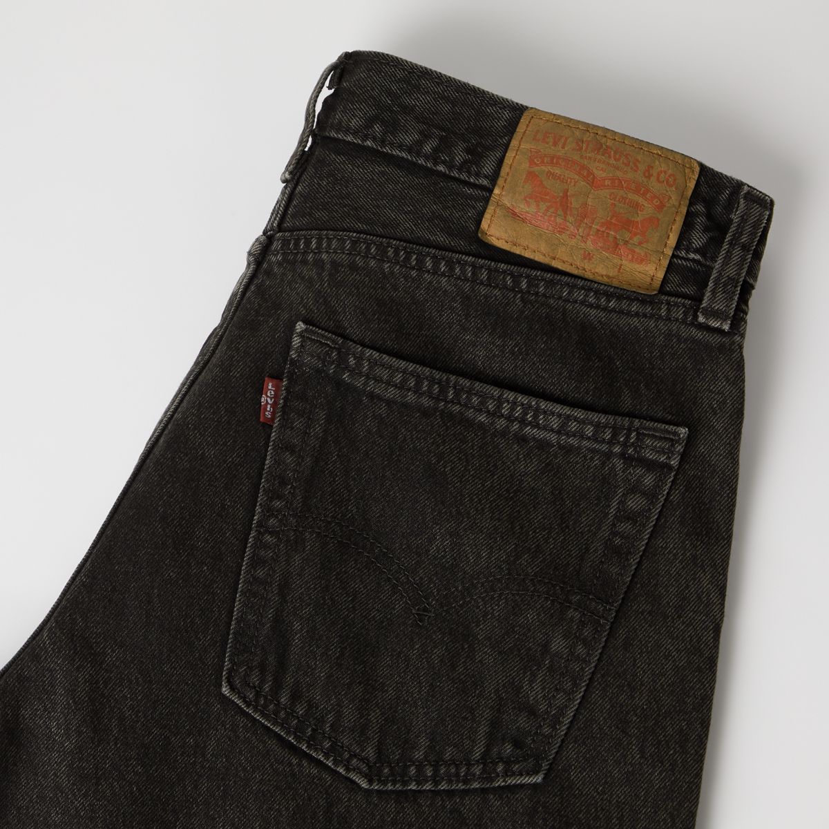Extra Baggy Men's Jeans — Muddy Stones Overdye - Black