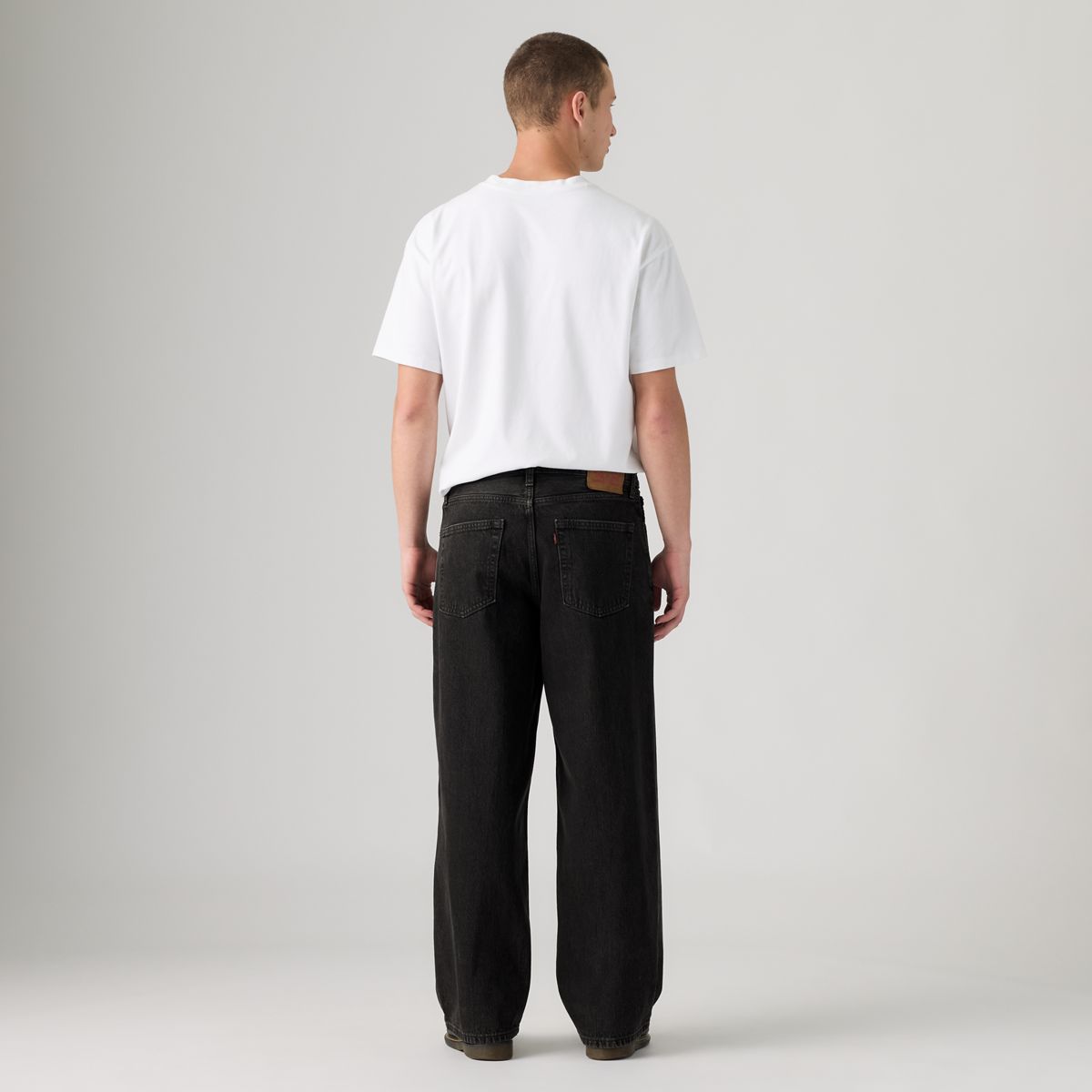 Extra Baggy Men's Jeans — Muddy Stones Overdye - Black