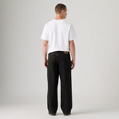 Extra Baggy Men's Jeans — Muddy Stones Overdye - Black 3