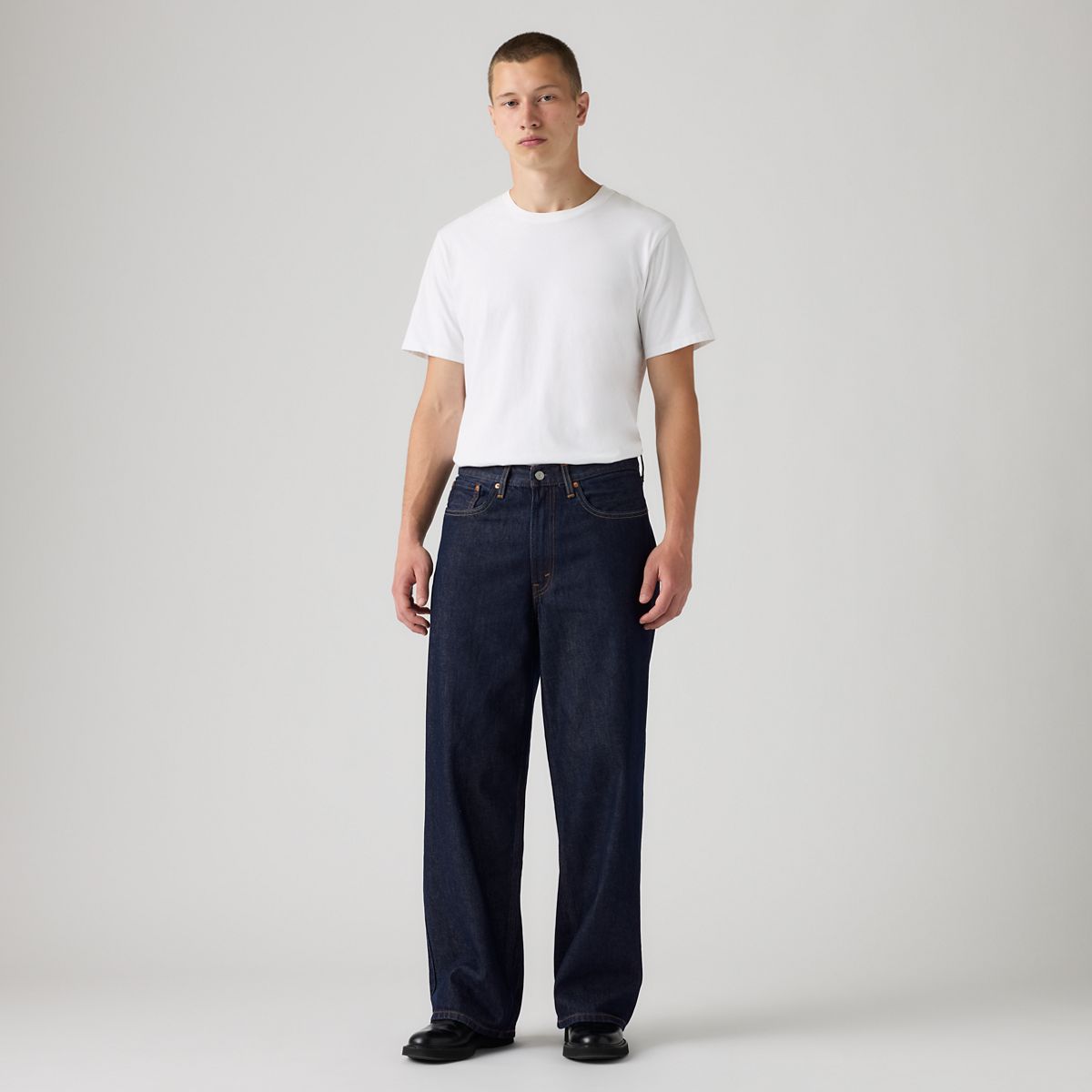 Extra Baggy Men's Jeans — Rinse Ruler - Dark Wash