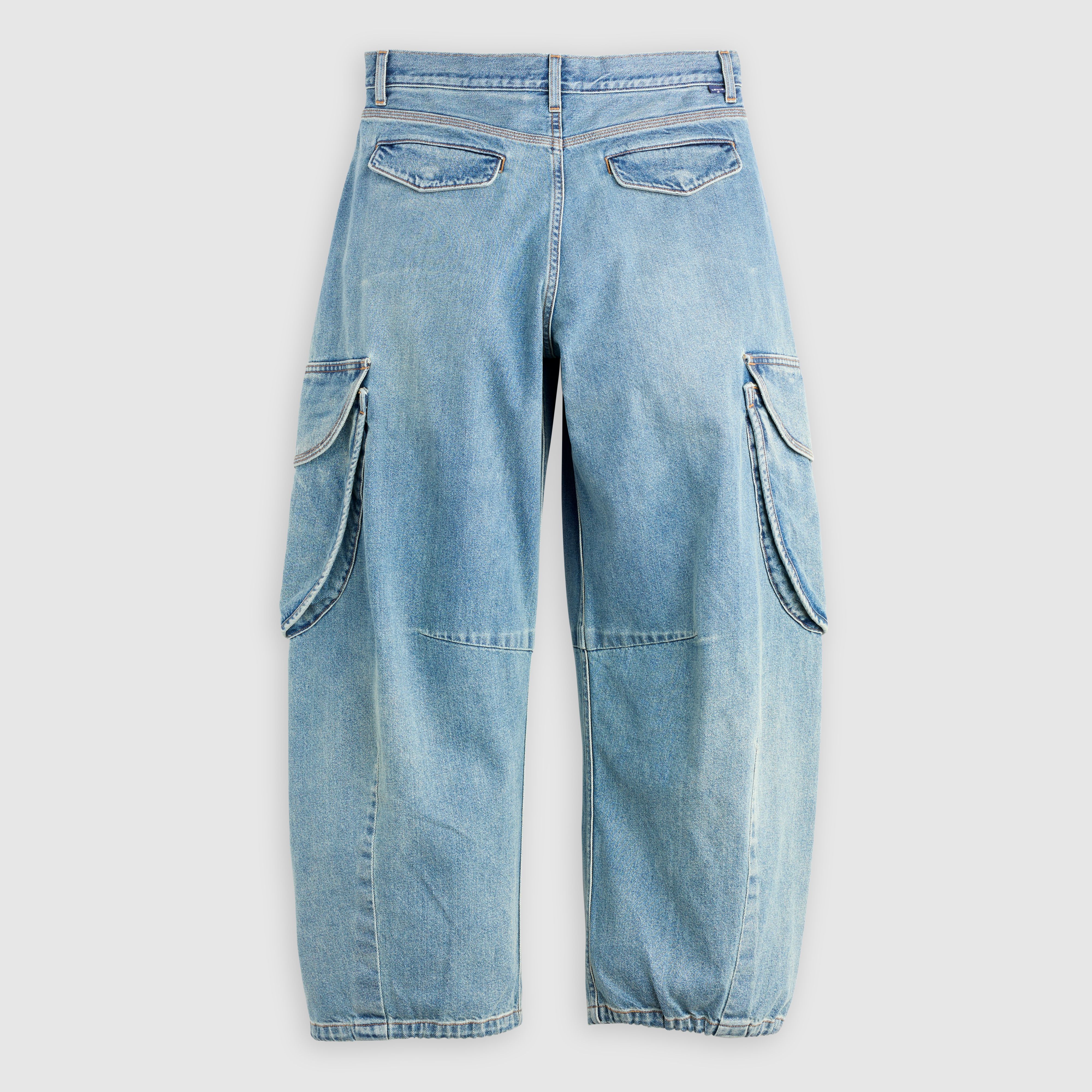 Denim Cargo Jeans 8