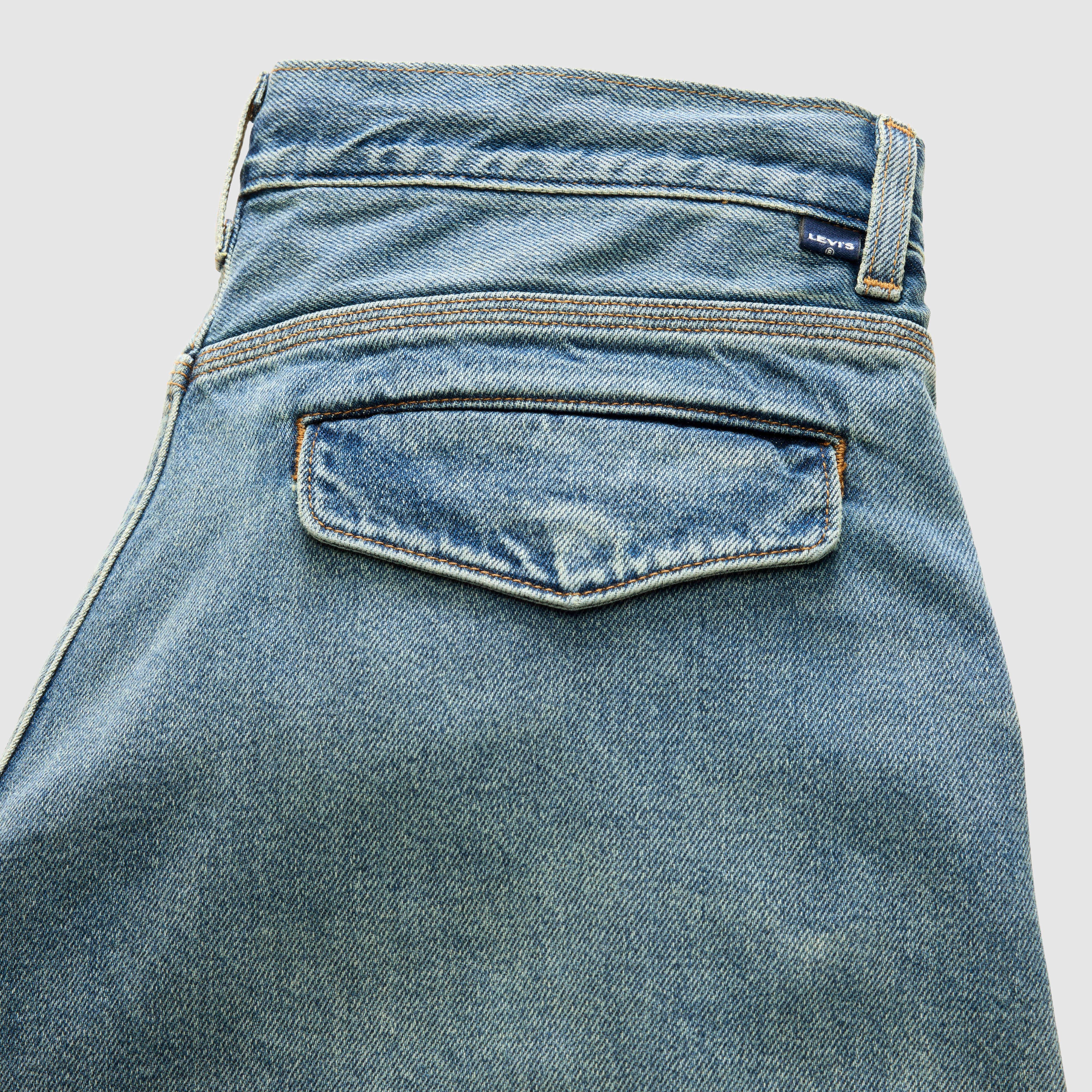 Denim Cargo Jeans 9