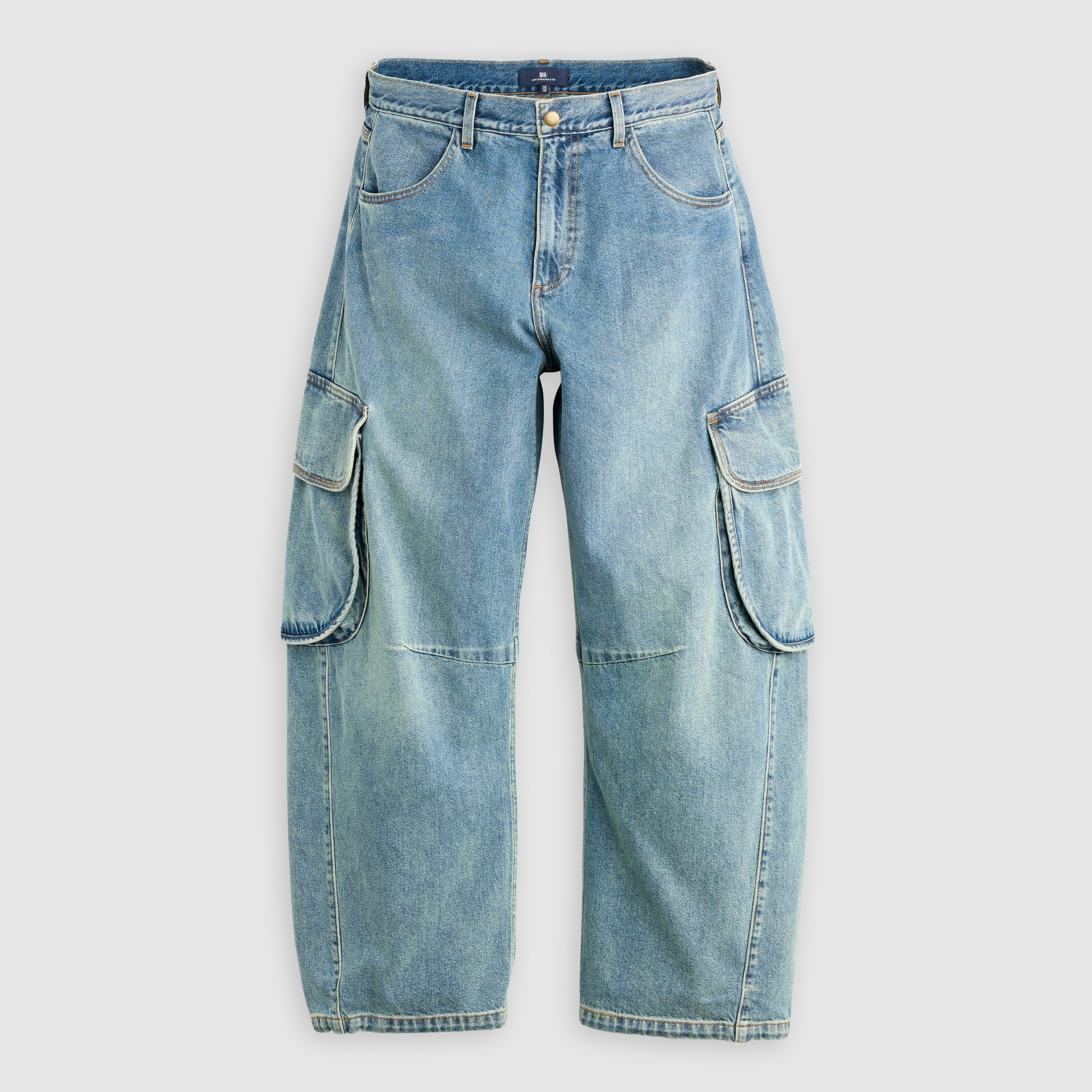 Denim Cargo Jeans 7