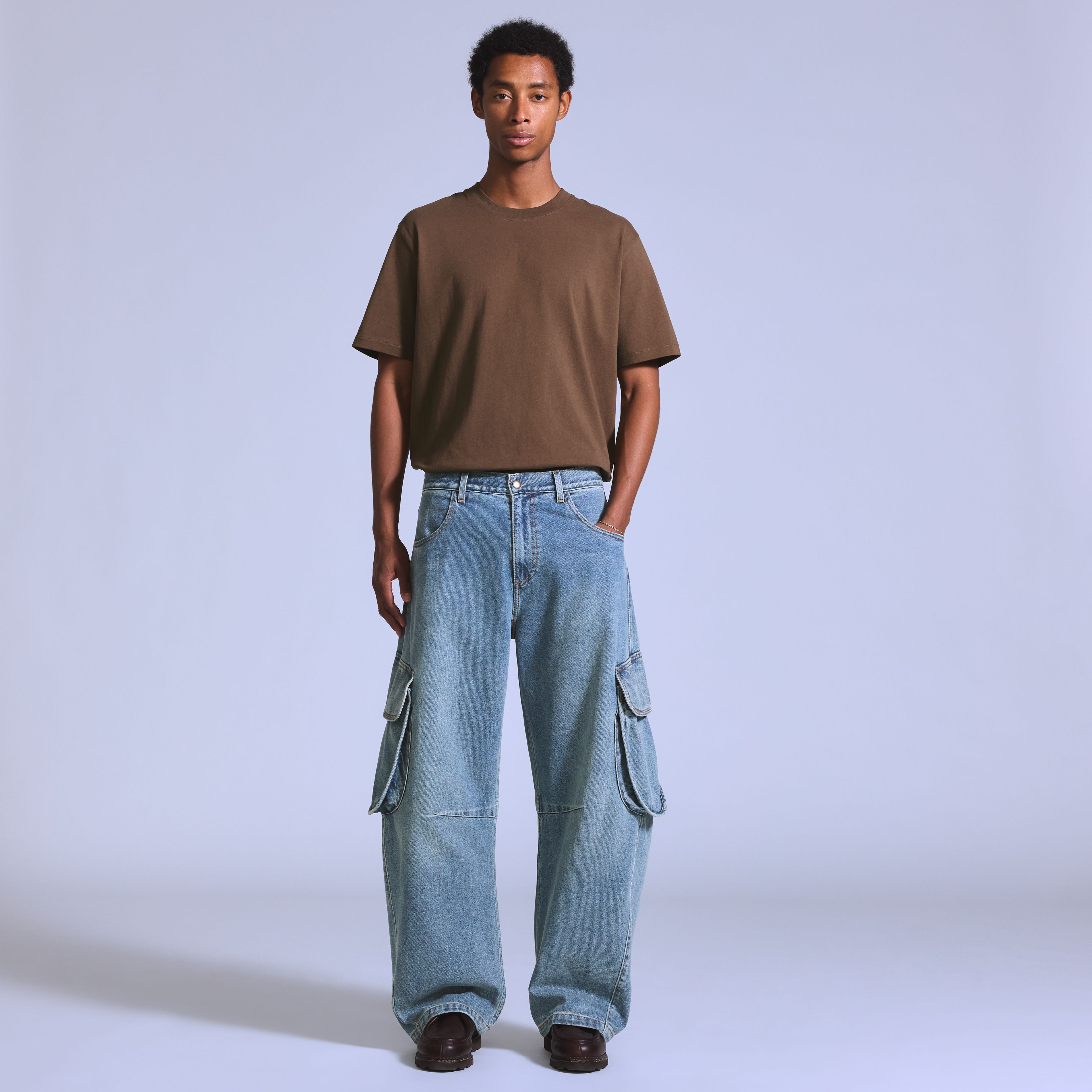 Denim Cargo Men's Jeans