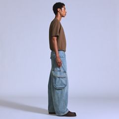 Denim Cargo Men's Jeans — Bravo - Blue 5