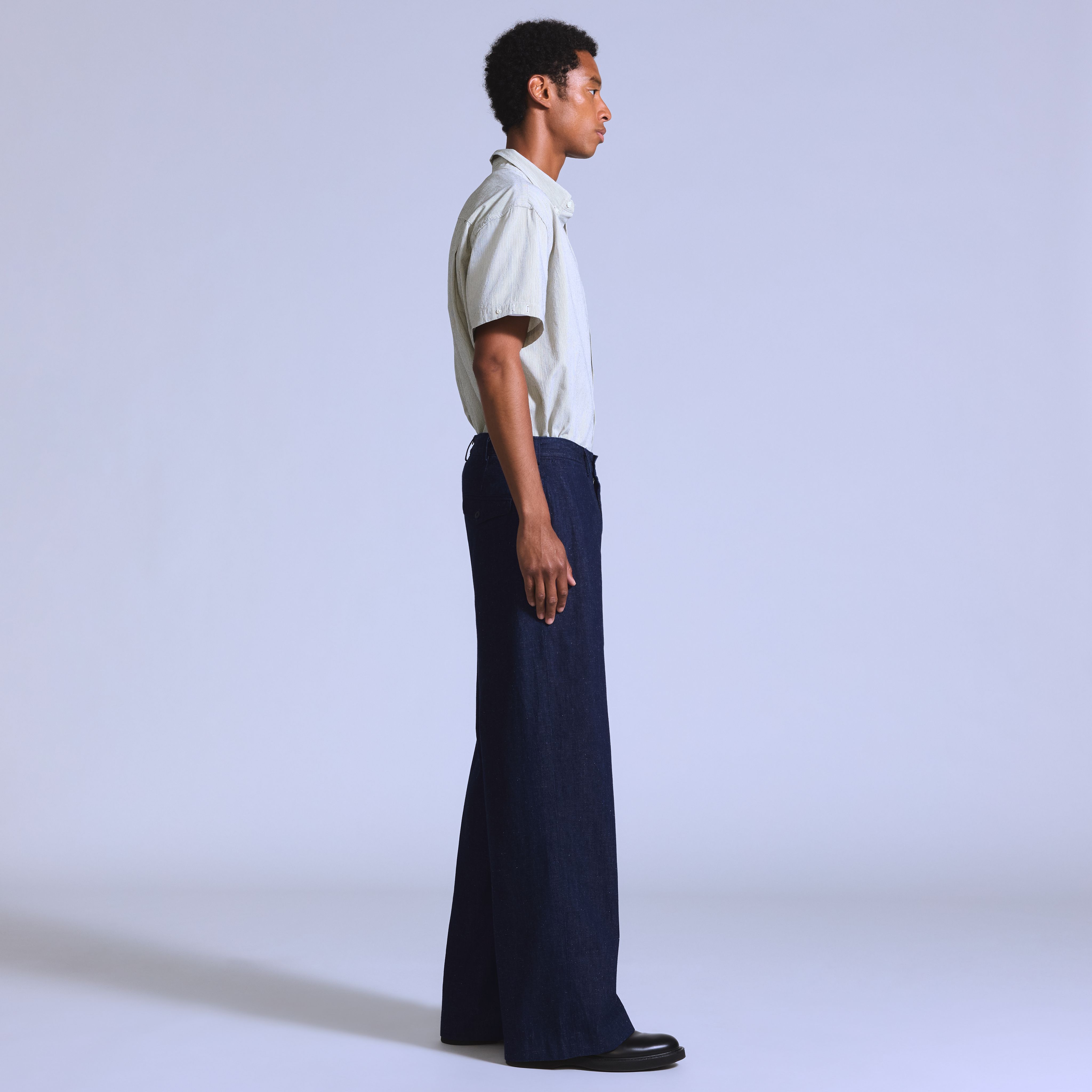 Wide Leg Flyer Men's Jeans 4