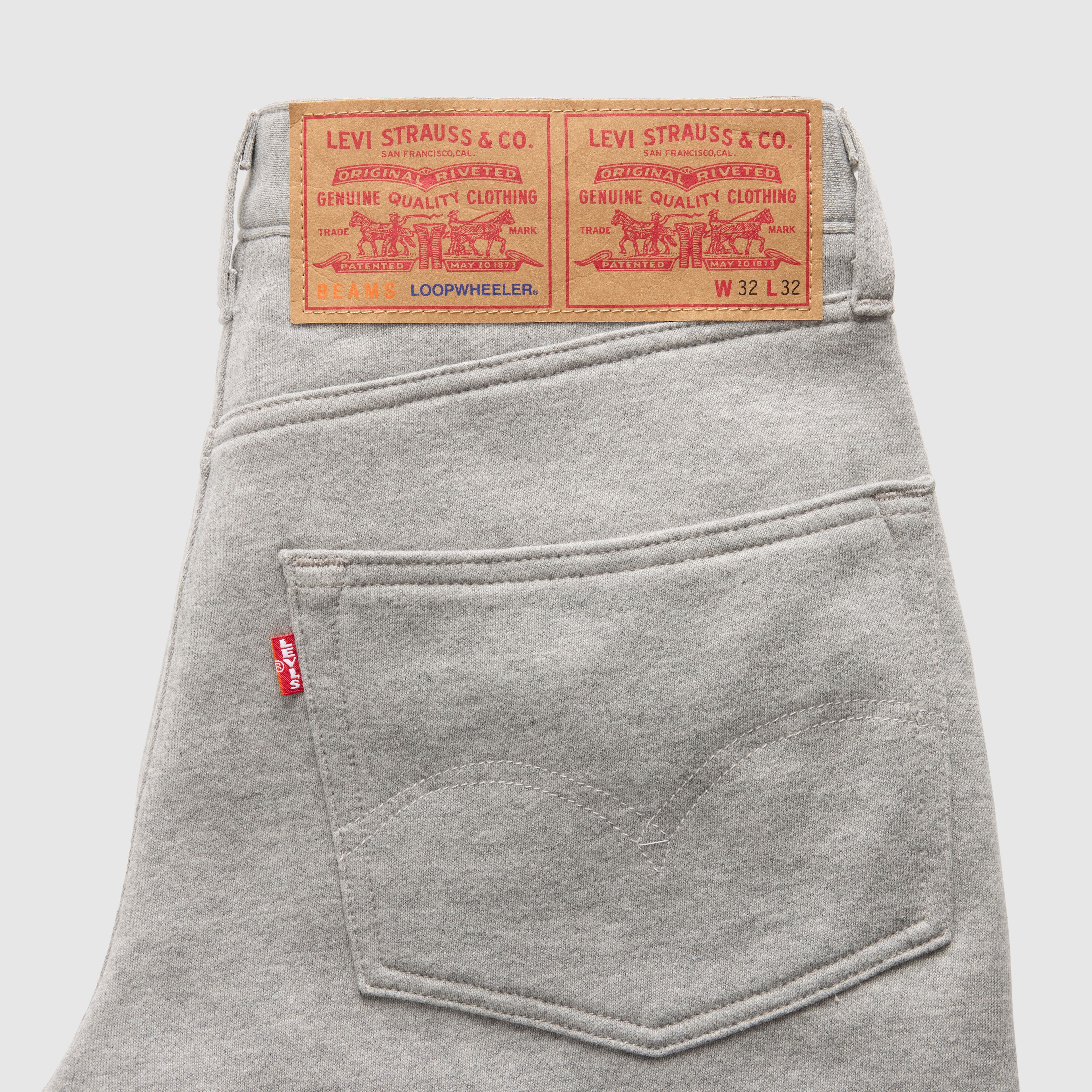 Levi's® x BEAMS Loopwheeler Super Wide Pants