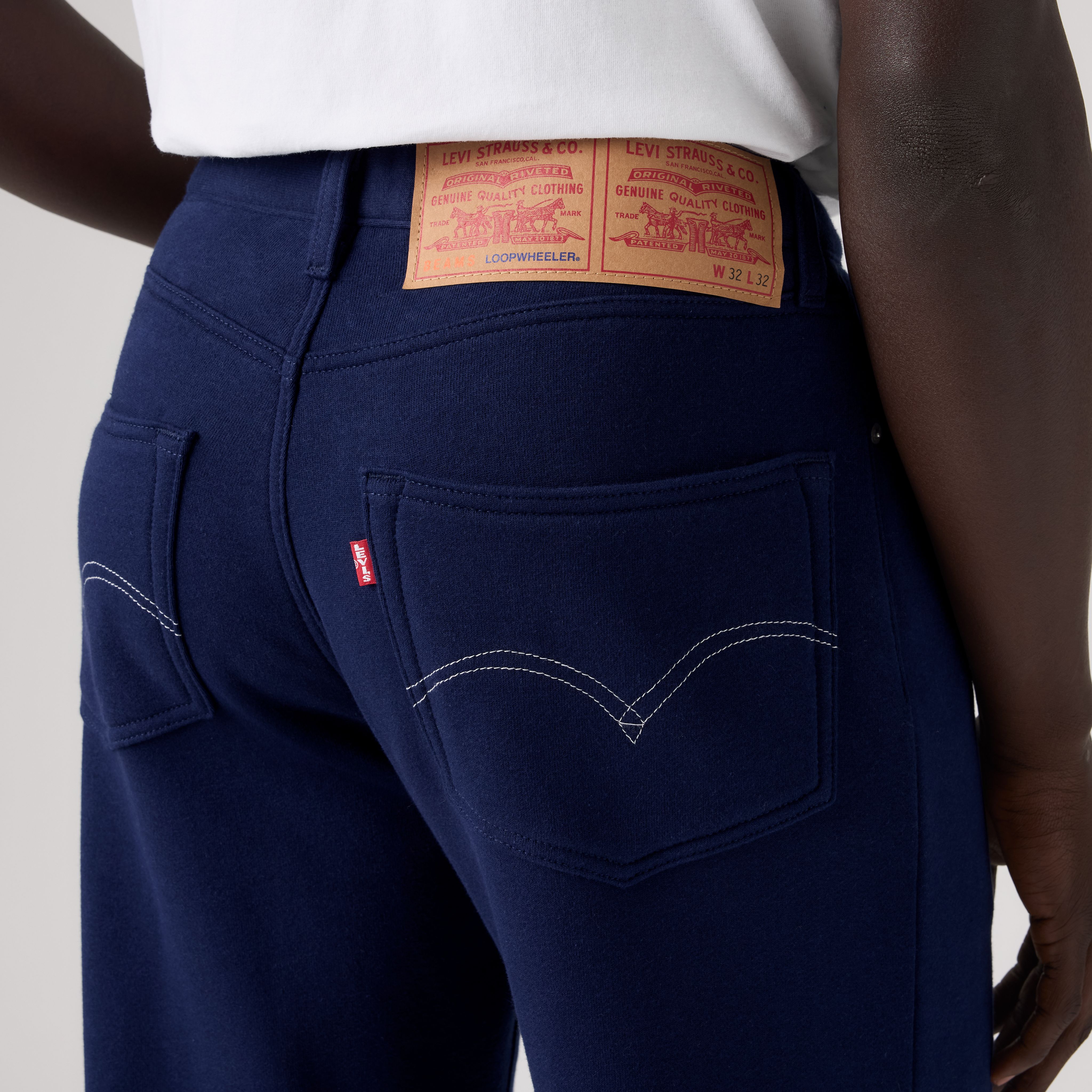 Levi's® x BEAMS x Loopwheeler Men's Super Wide Pants 4