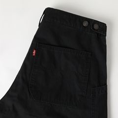 Canvas Extra Baggy Men's Cargo Pants — Mineral Black - Black 8