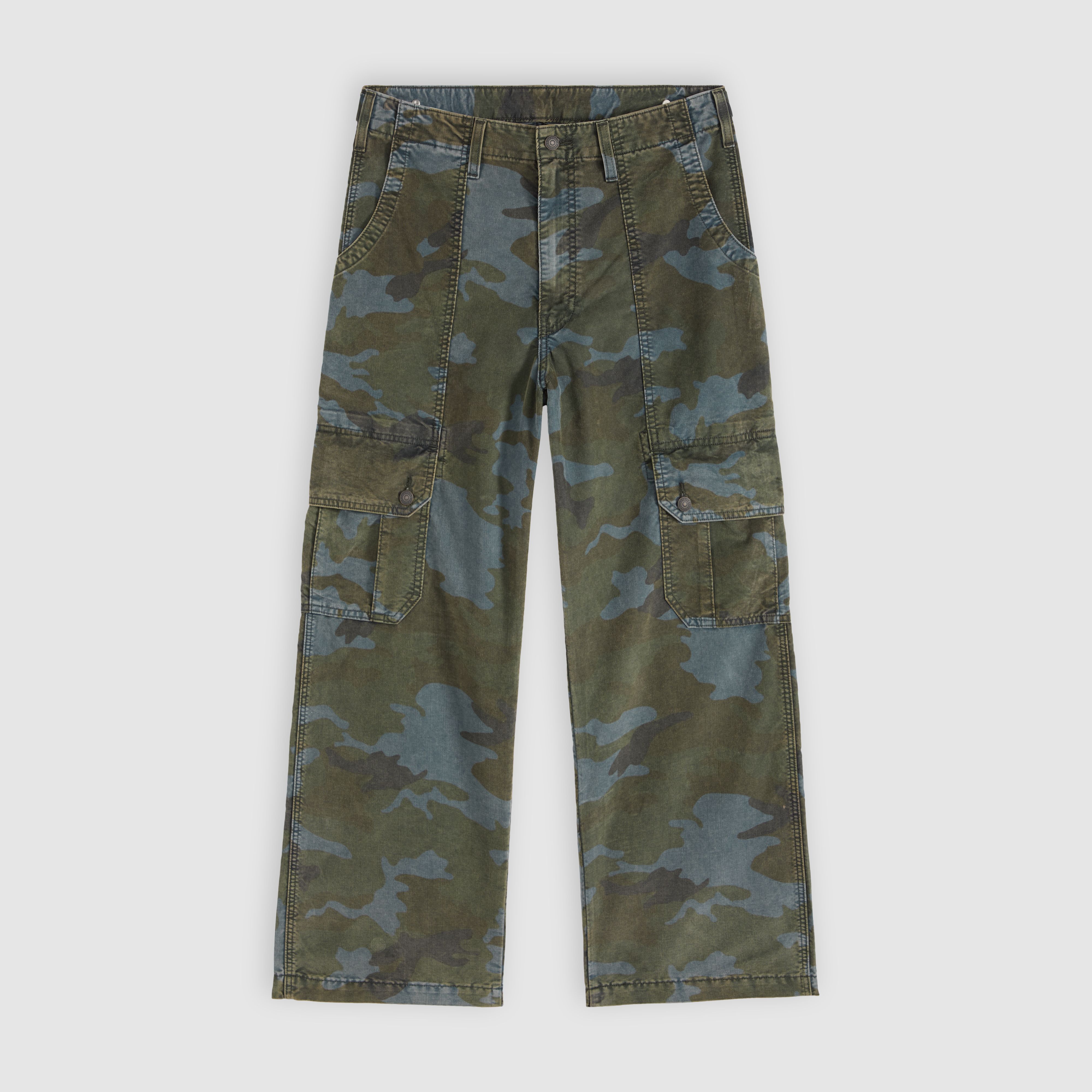 Corduroy Extra Baggy Cargos 7