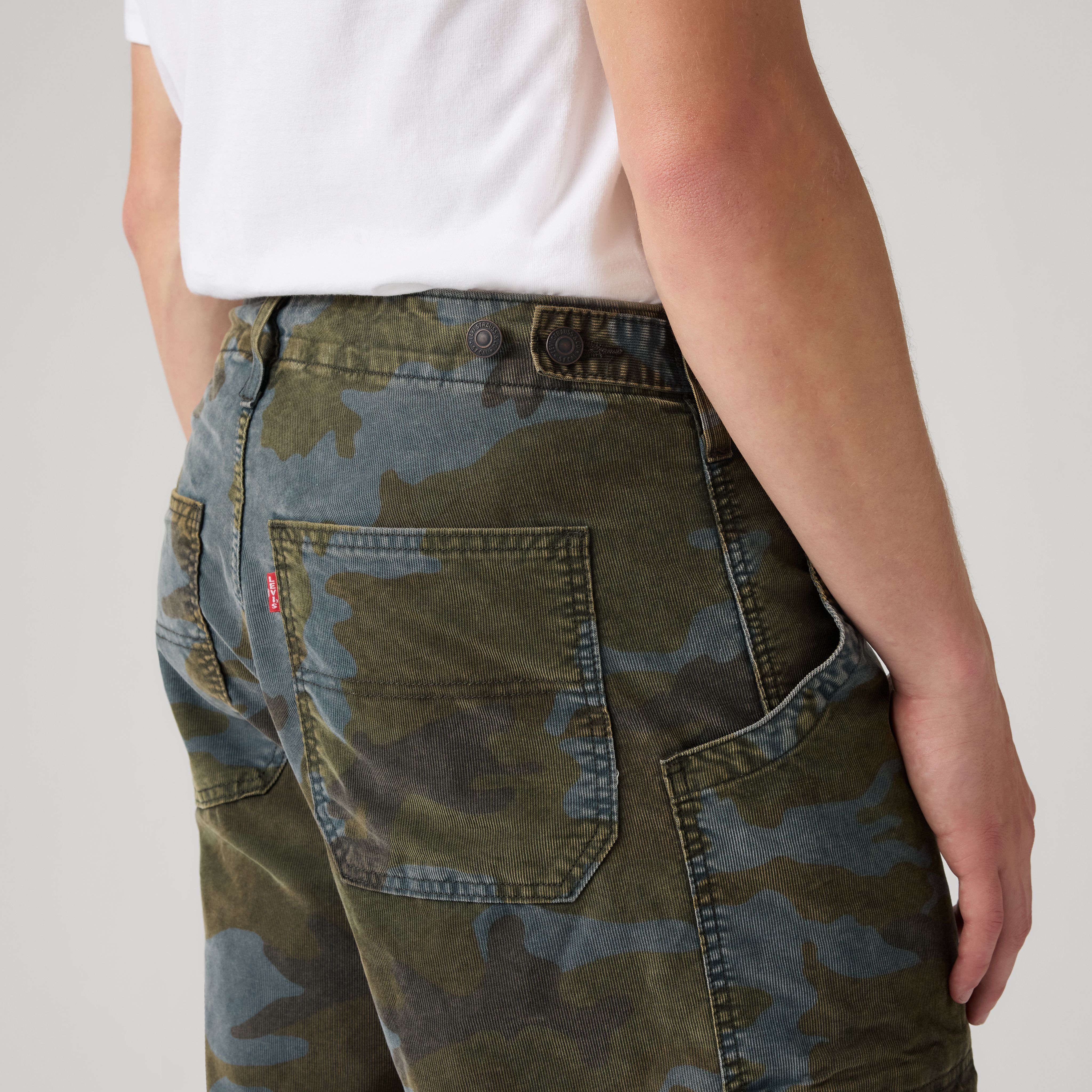 Corduroy Extra Baggy Cargos 3