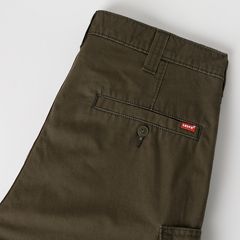 Fishing Cargo Shorts — Komodo Green Canvas - Brown 7