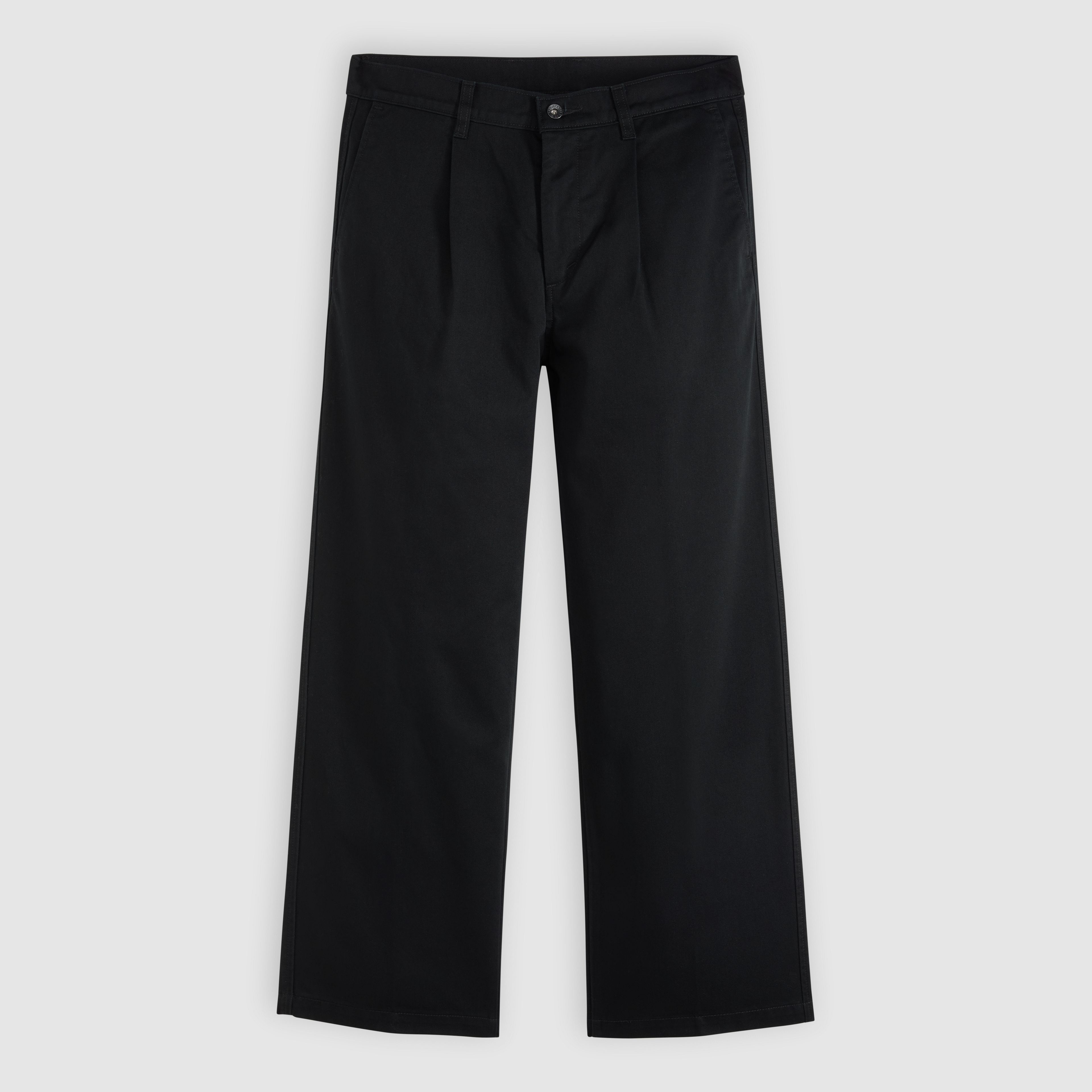 Loose Pleated Work Men's Chino Pants