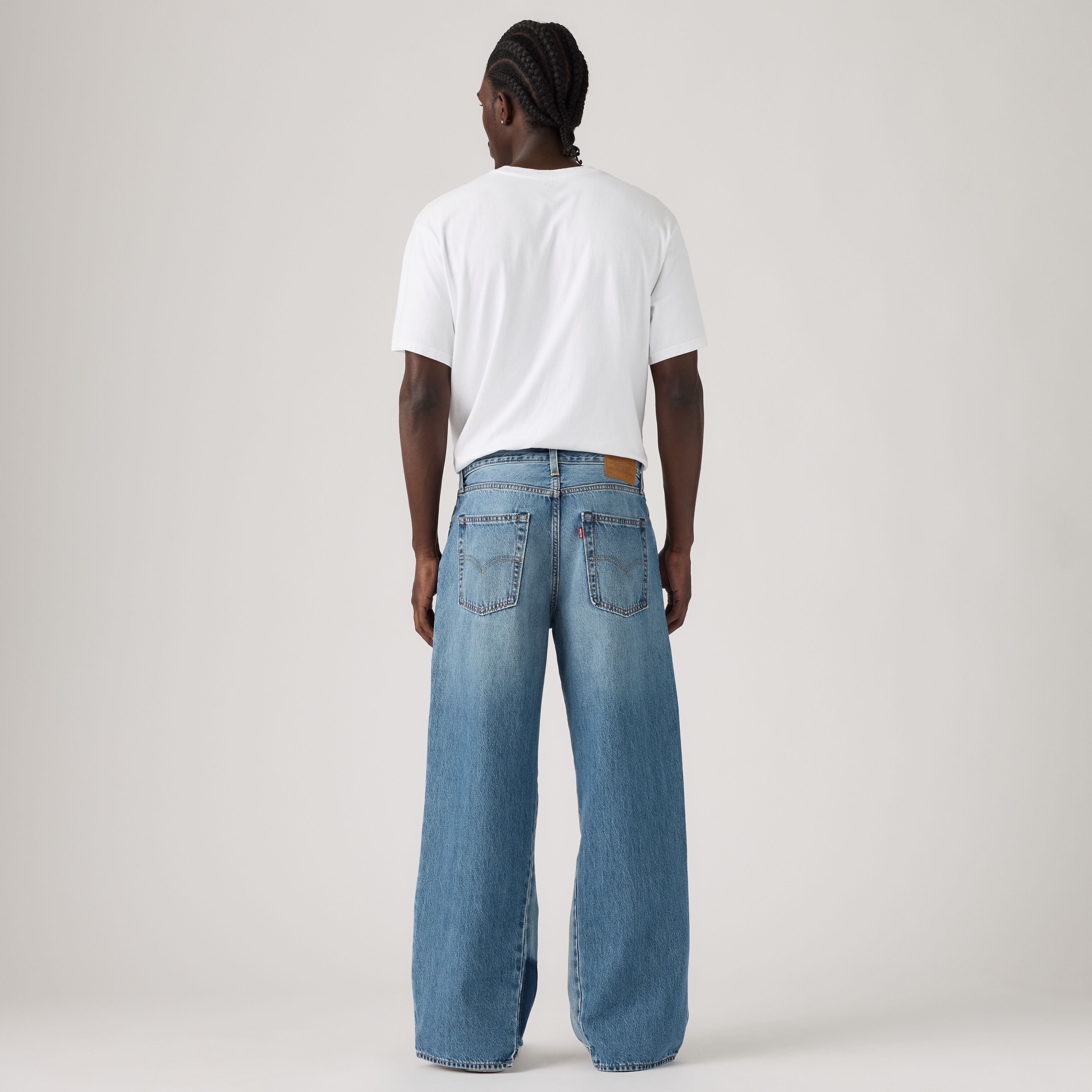 Baggy Wide-Leg Men's Jeans 4