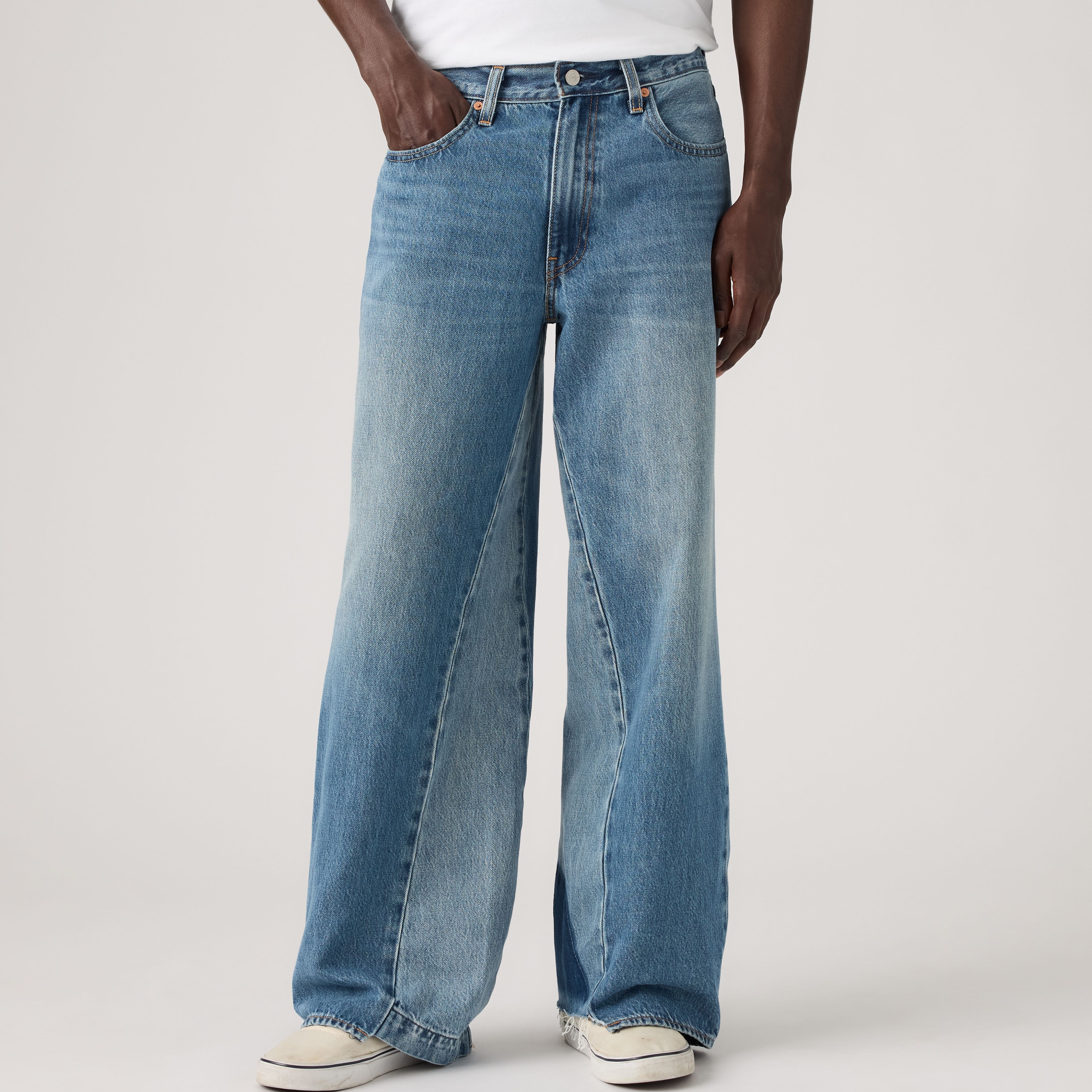 Baggy Wide-Leg Men's Jeans 2