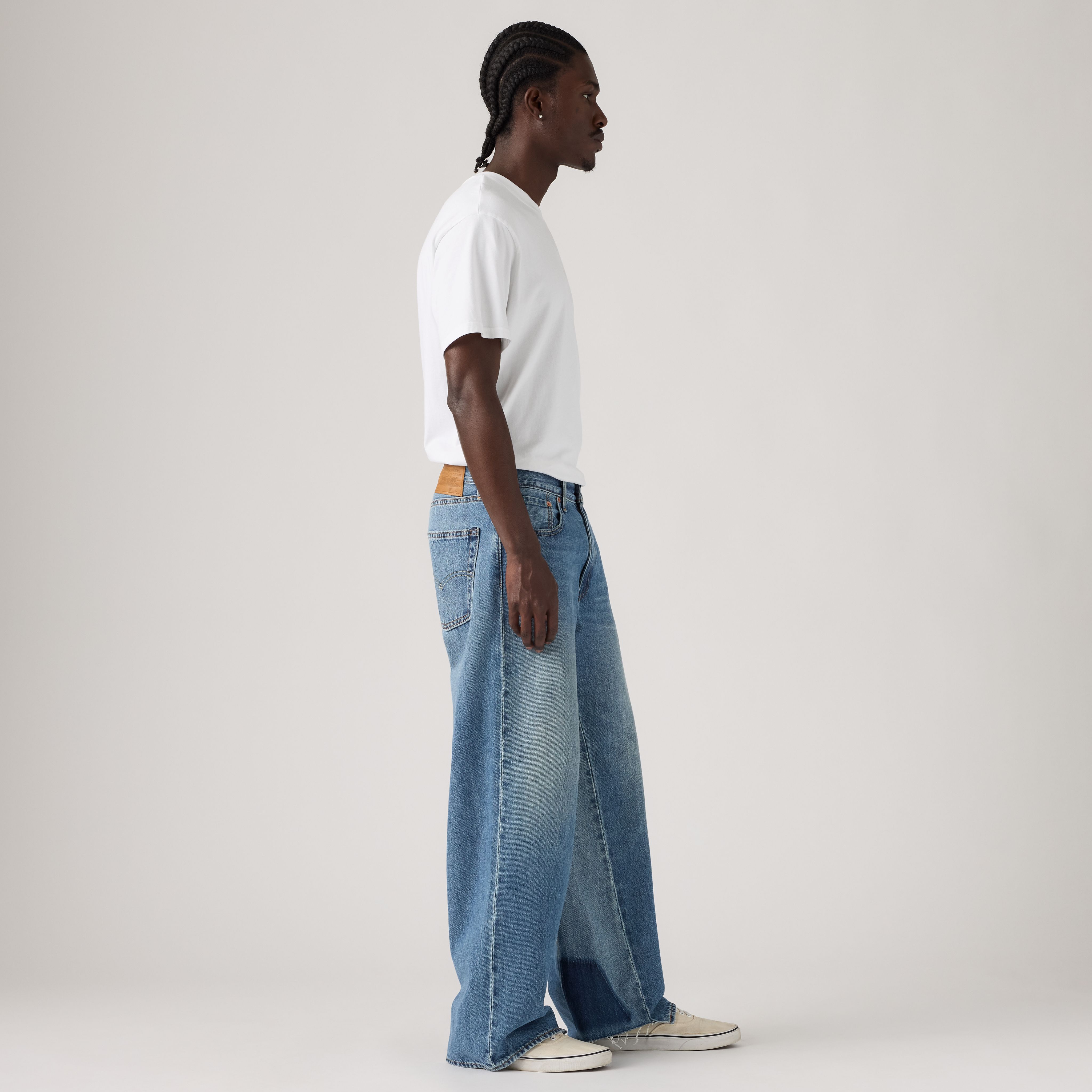 Baggy Wide-Leg Men's Jeans 5
