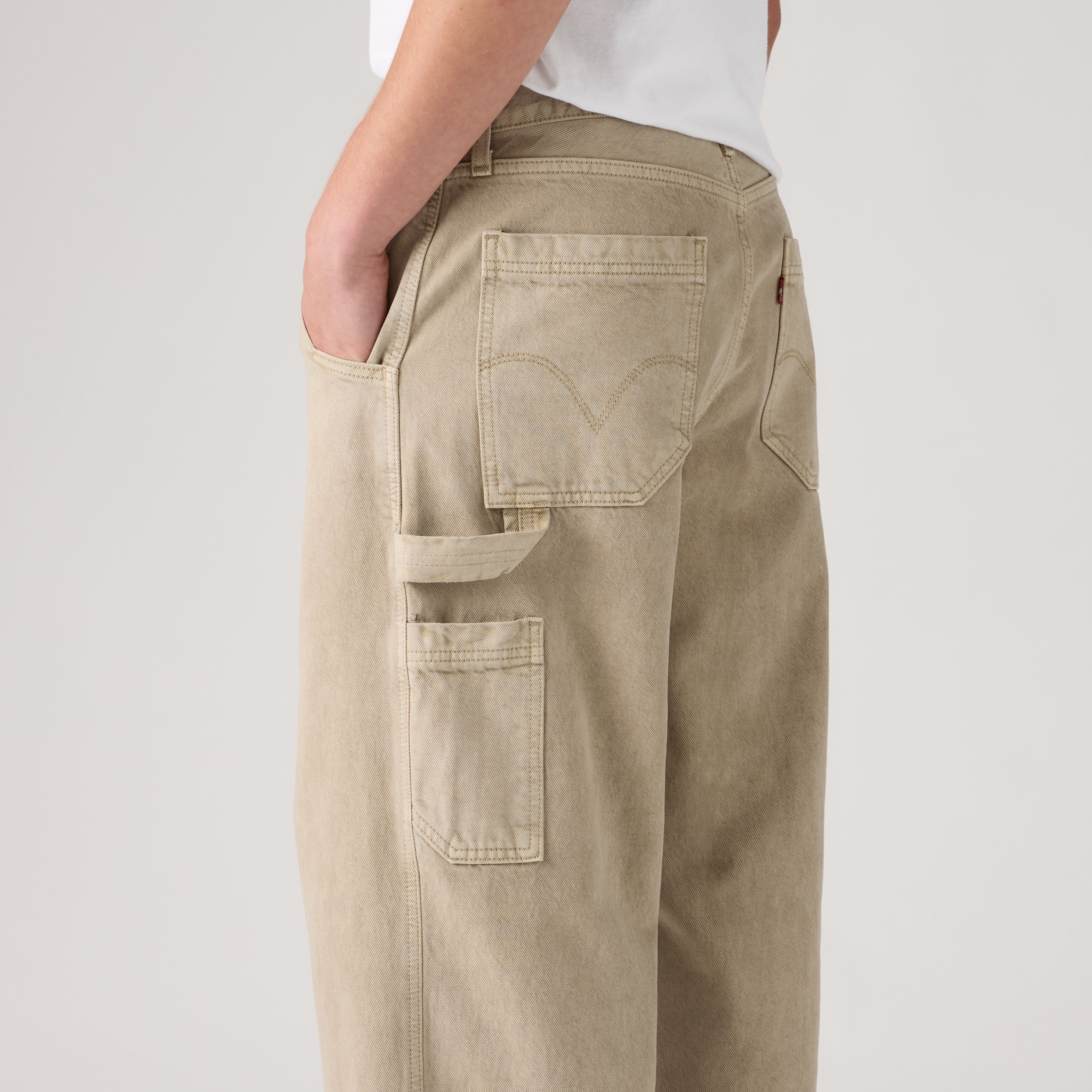 Extra Baggy Utility Garment Dye Men's Jeans 2