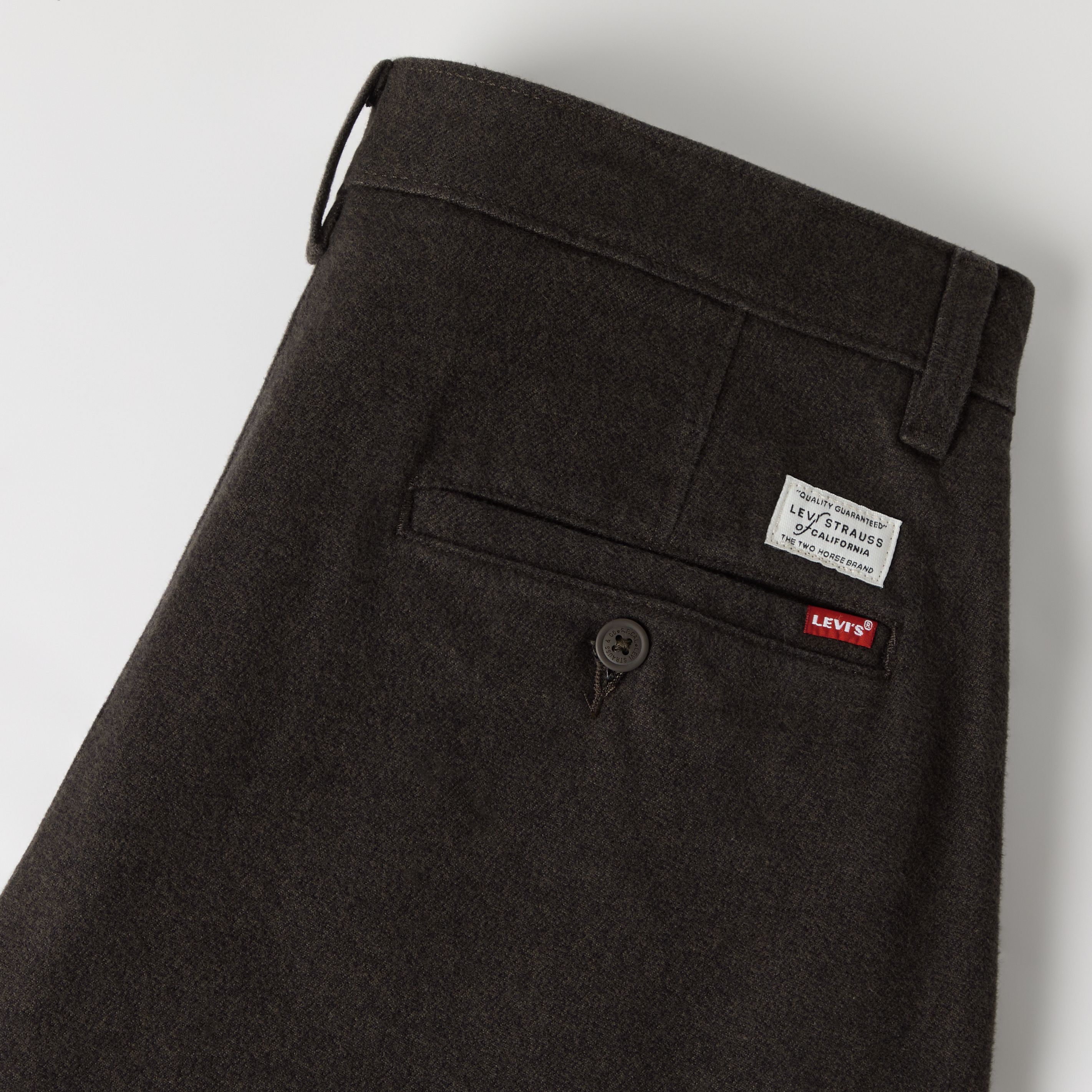 XX Chino Baggy Pleated Textured Men's Pants 7
