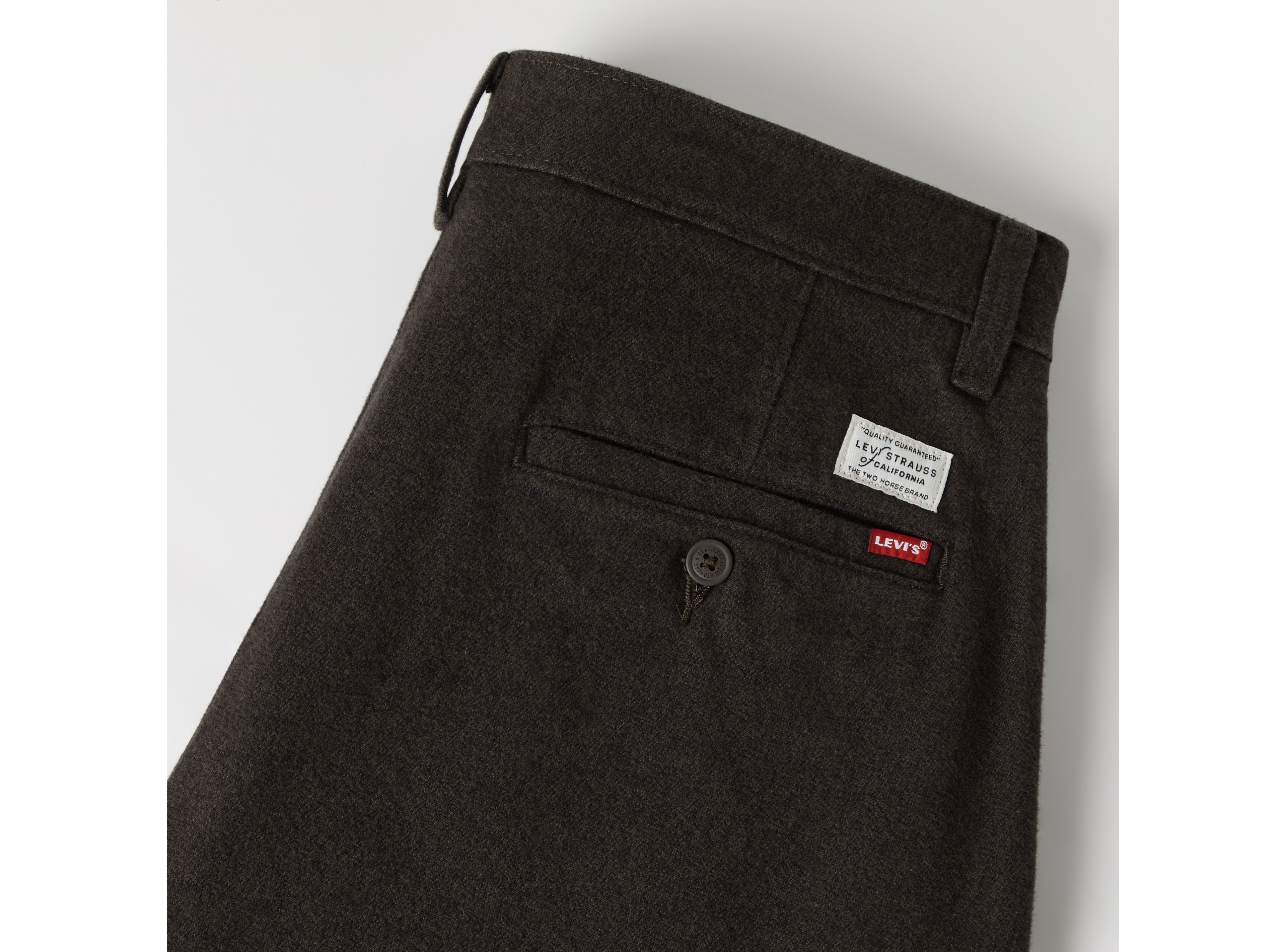 XX Chino Baggy Pleated Textured Men's Pants
