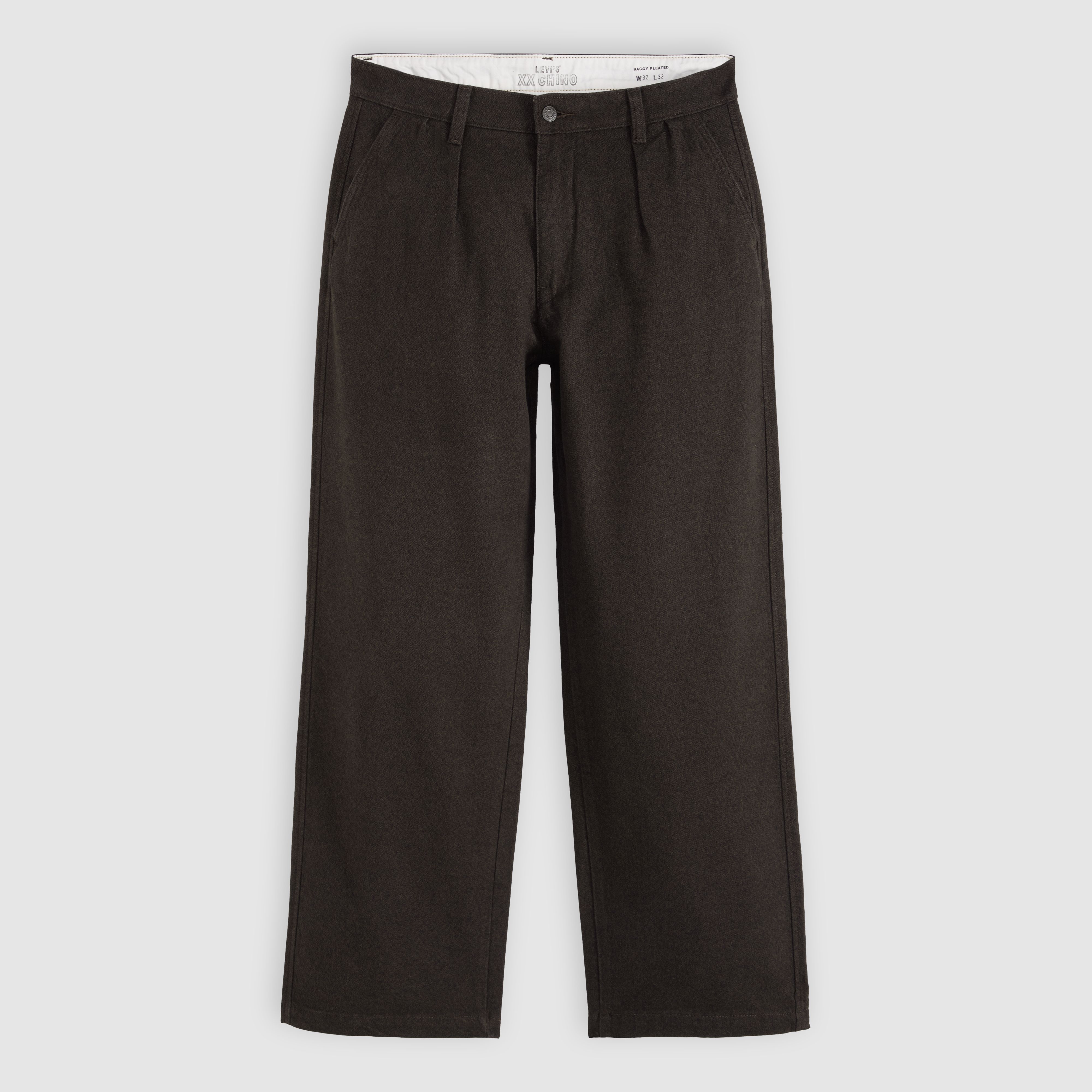 XX Chino Baggy Pleated Textured Men's Pants 6