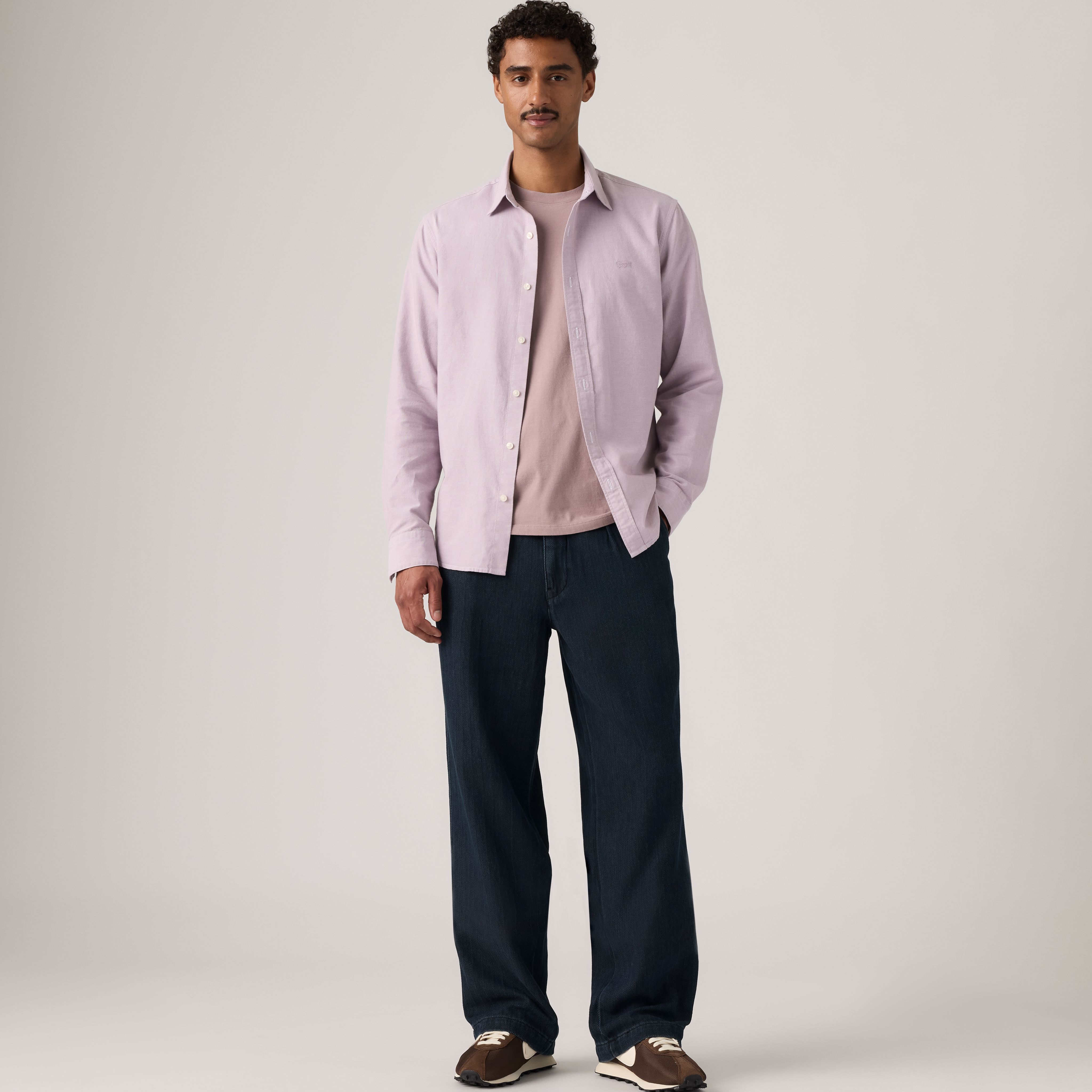 XX Chino Baggy Pleated Pants 1