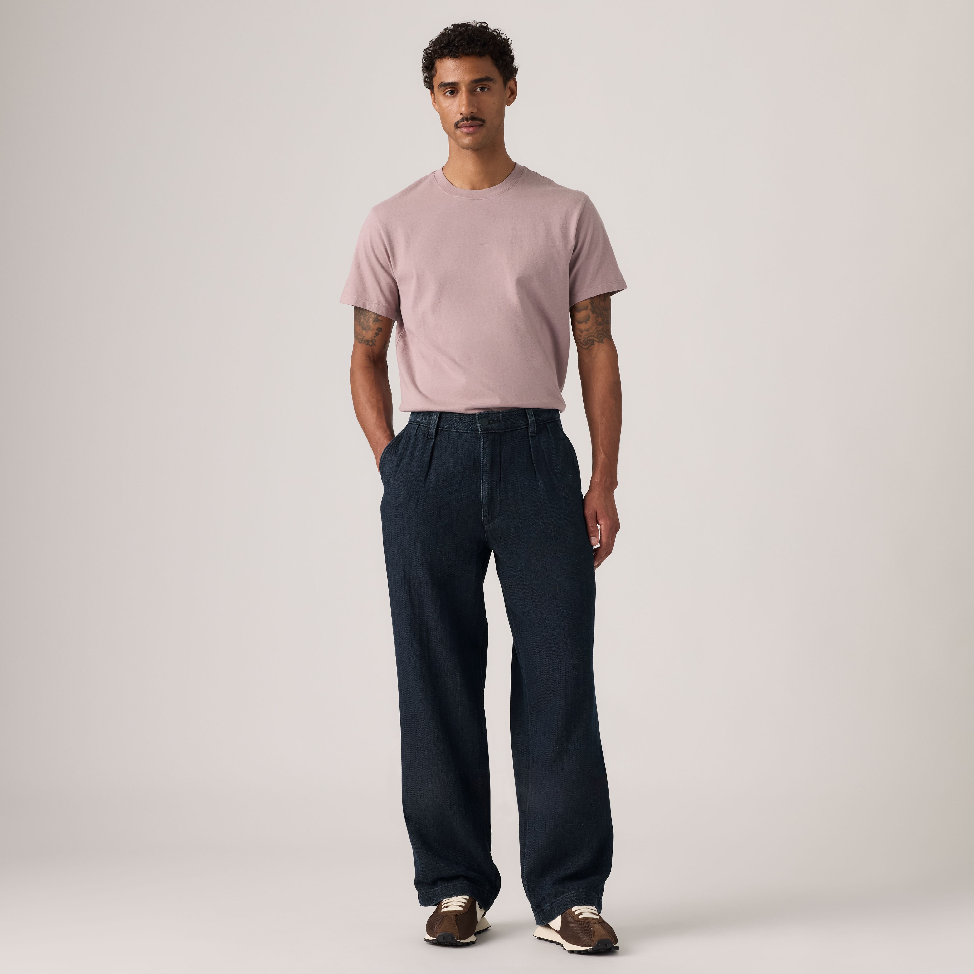 XX Chino Baggy Pleated Pants 5