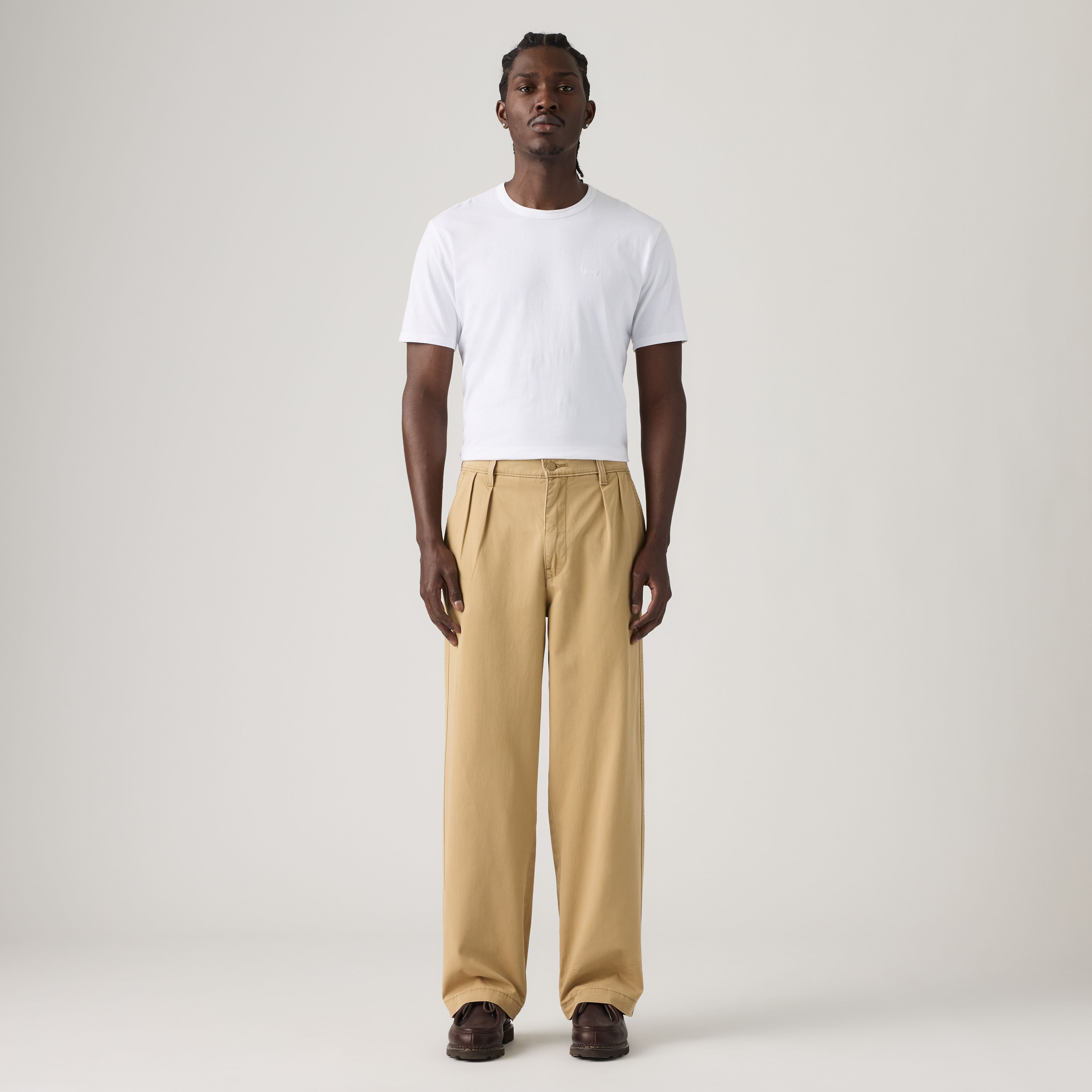XX Chino Baggy Pleated Pants 5