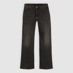 Twisted Slim Kick Flare Men's Jeans — Midnight Twist - Black 7
