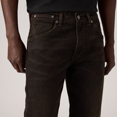 Twisted Slim Kick Flare Men's Jeans — Midnight Twist - Black 2