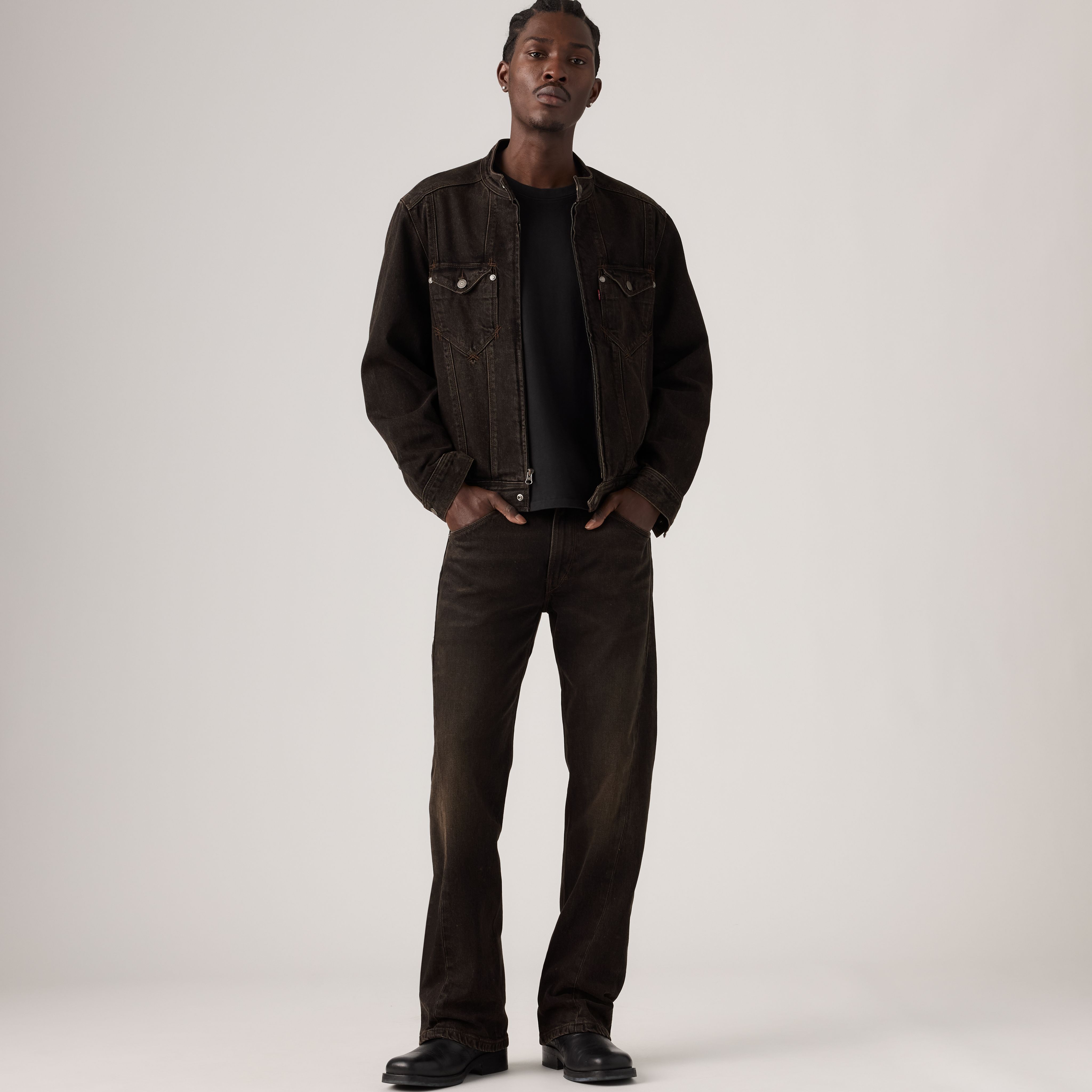 Twisted Slim Kick Flare Jeans 1