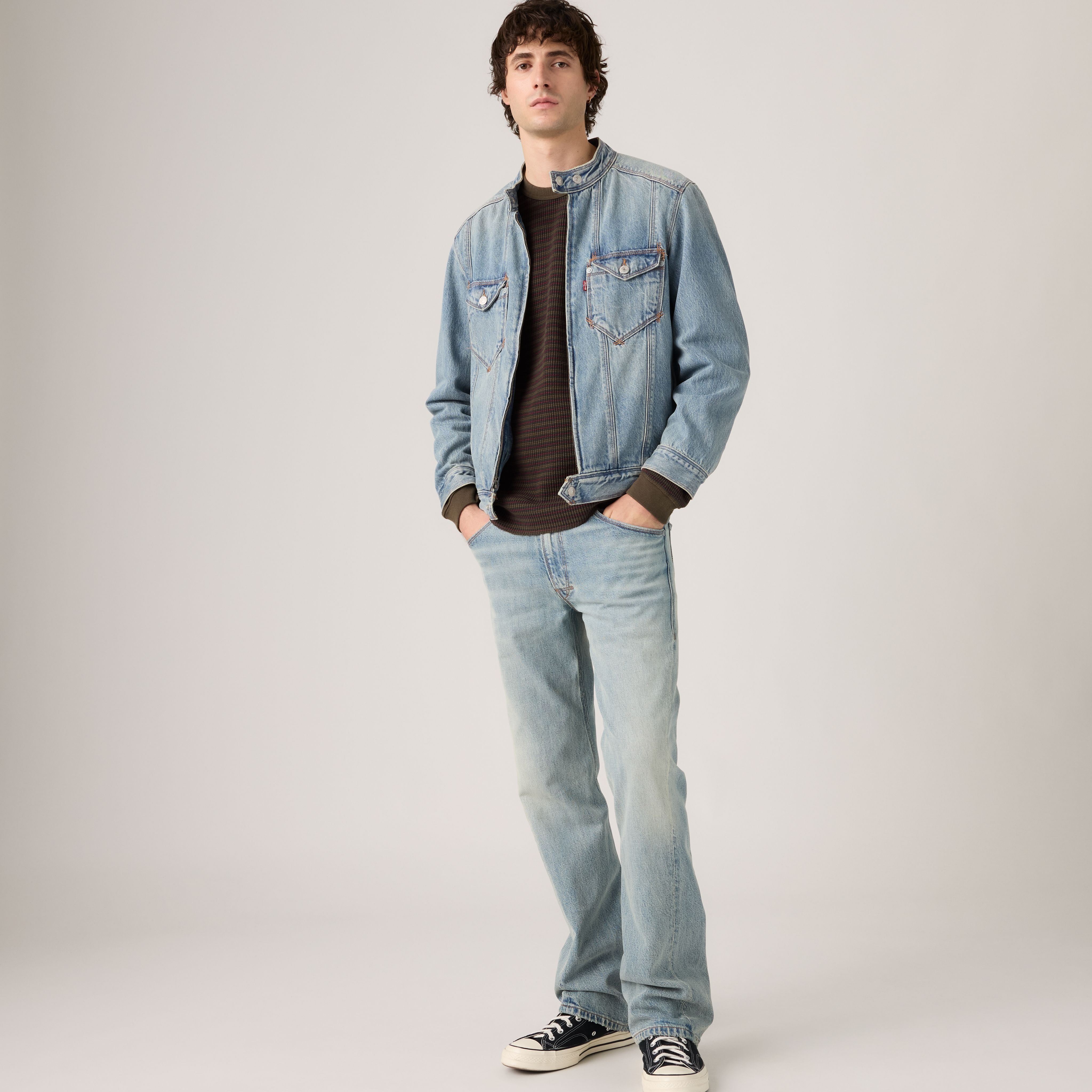 Twisted Slim Kick Flare Men's Jeans 1