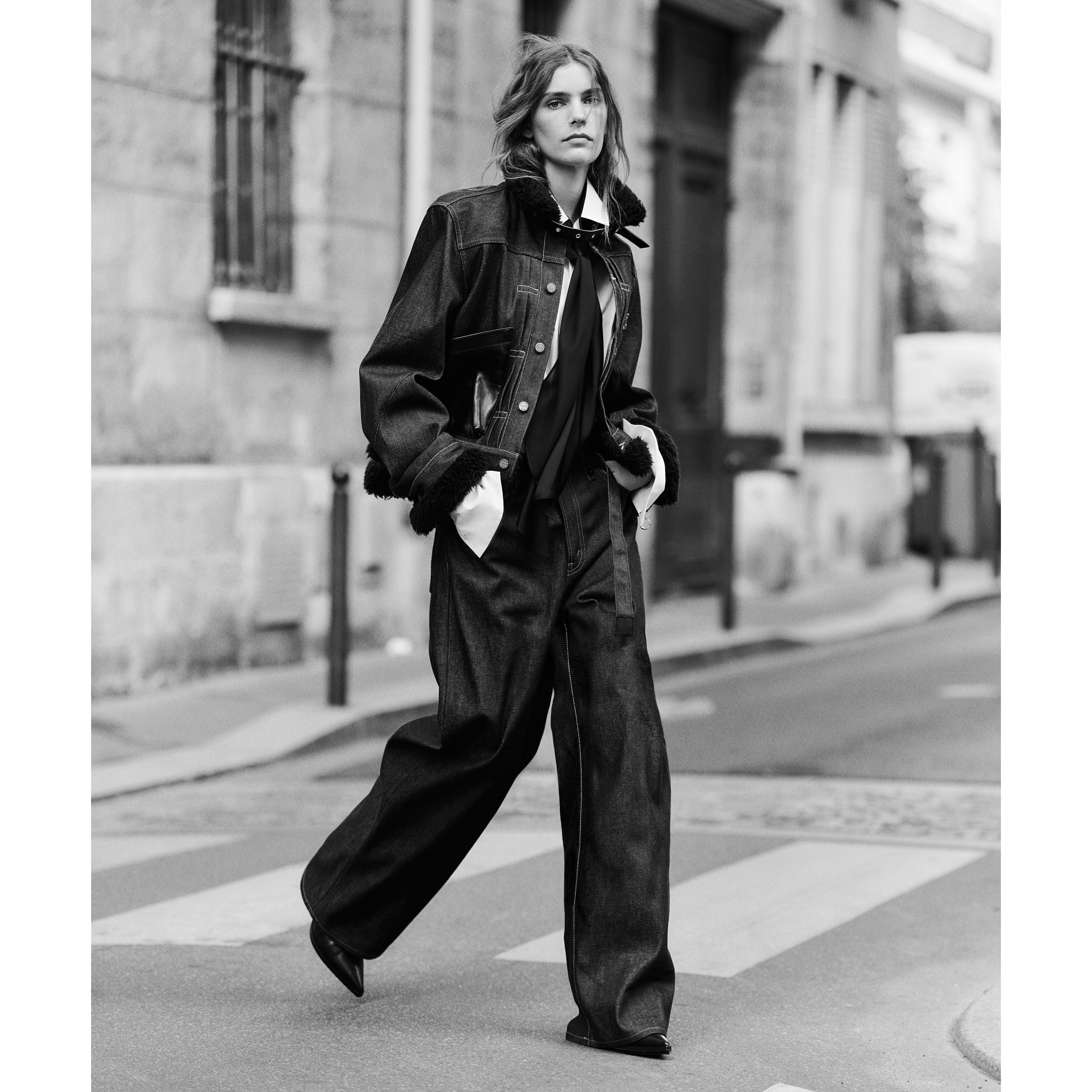 Levi’s® x sacai Weite Hose mit Gürtel 2
