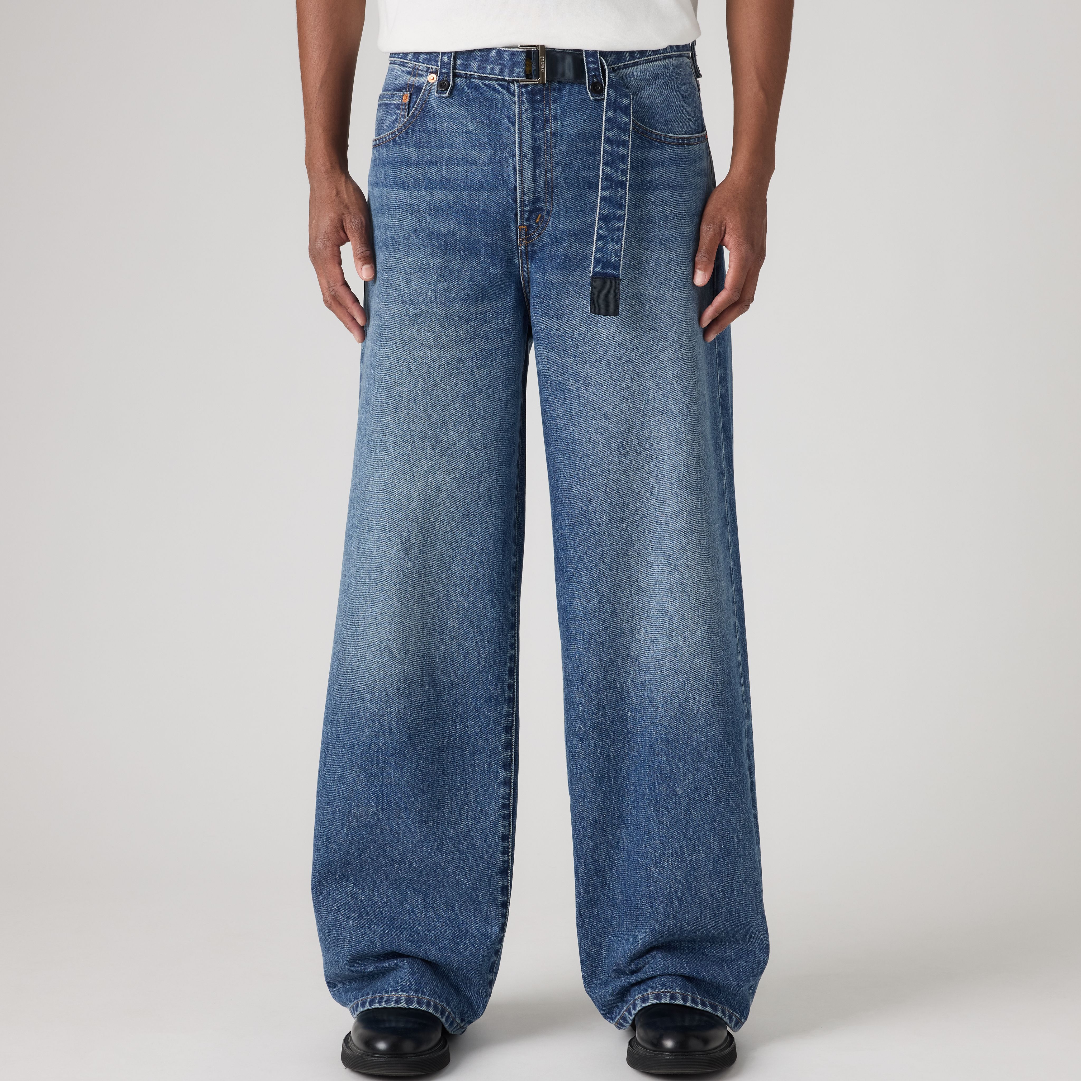 Levi’s® x sacai Weite Hose mit Gürtel 3