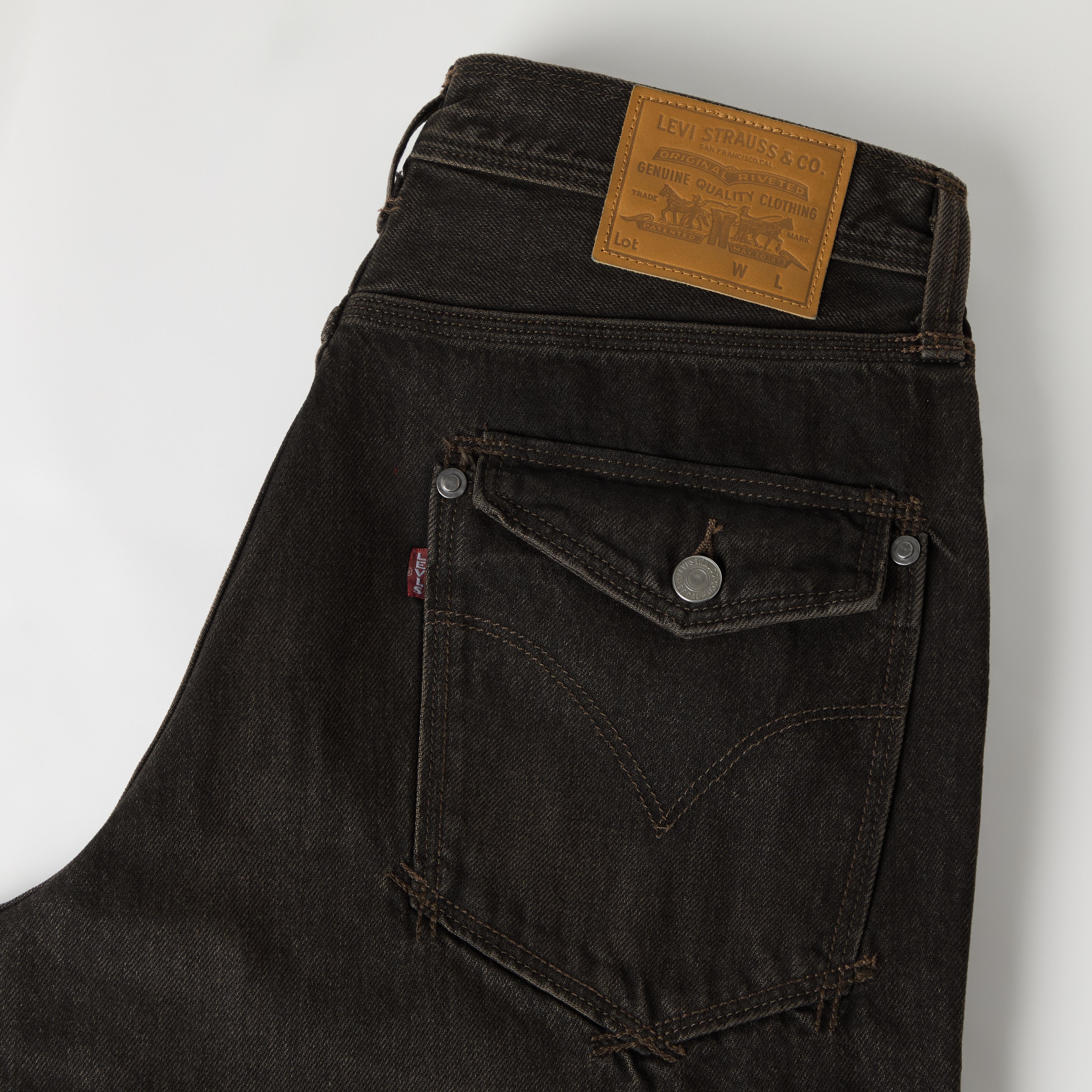 Twisted Baggy Wide Leg  Jeans 8