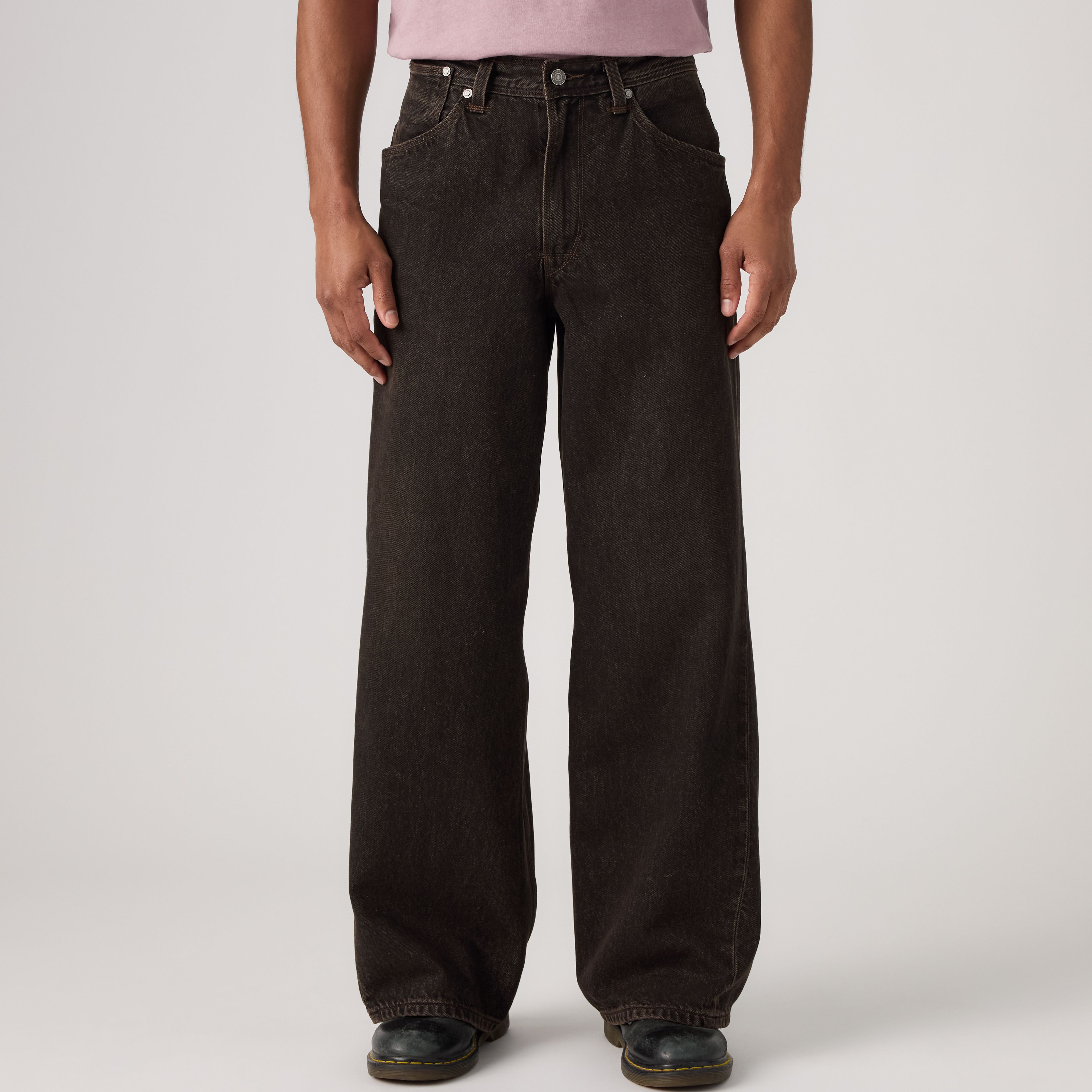 Twisted Baggy Wide Leg  Jeans 2