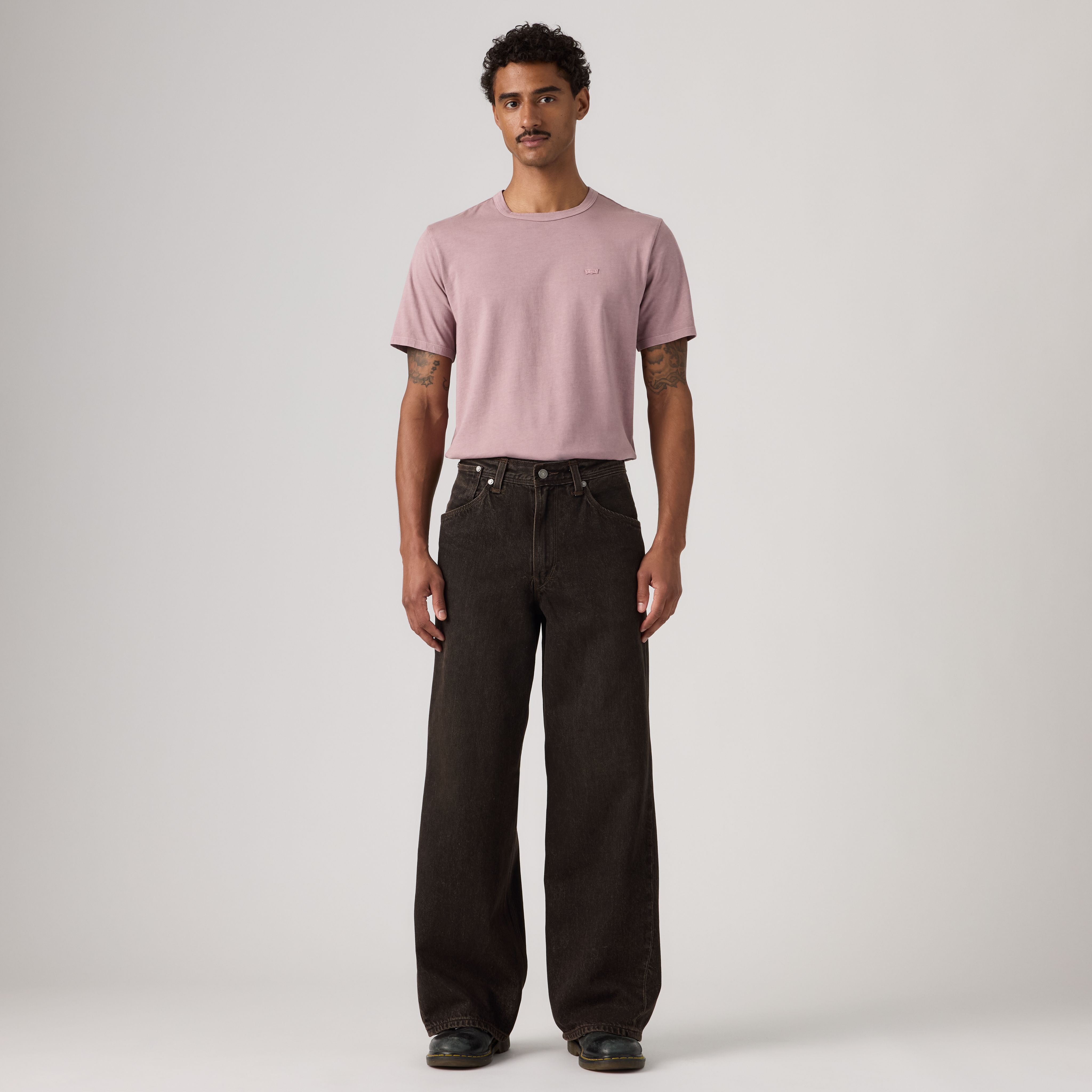 Twisted Baggy Wide Leg  Jeans 6