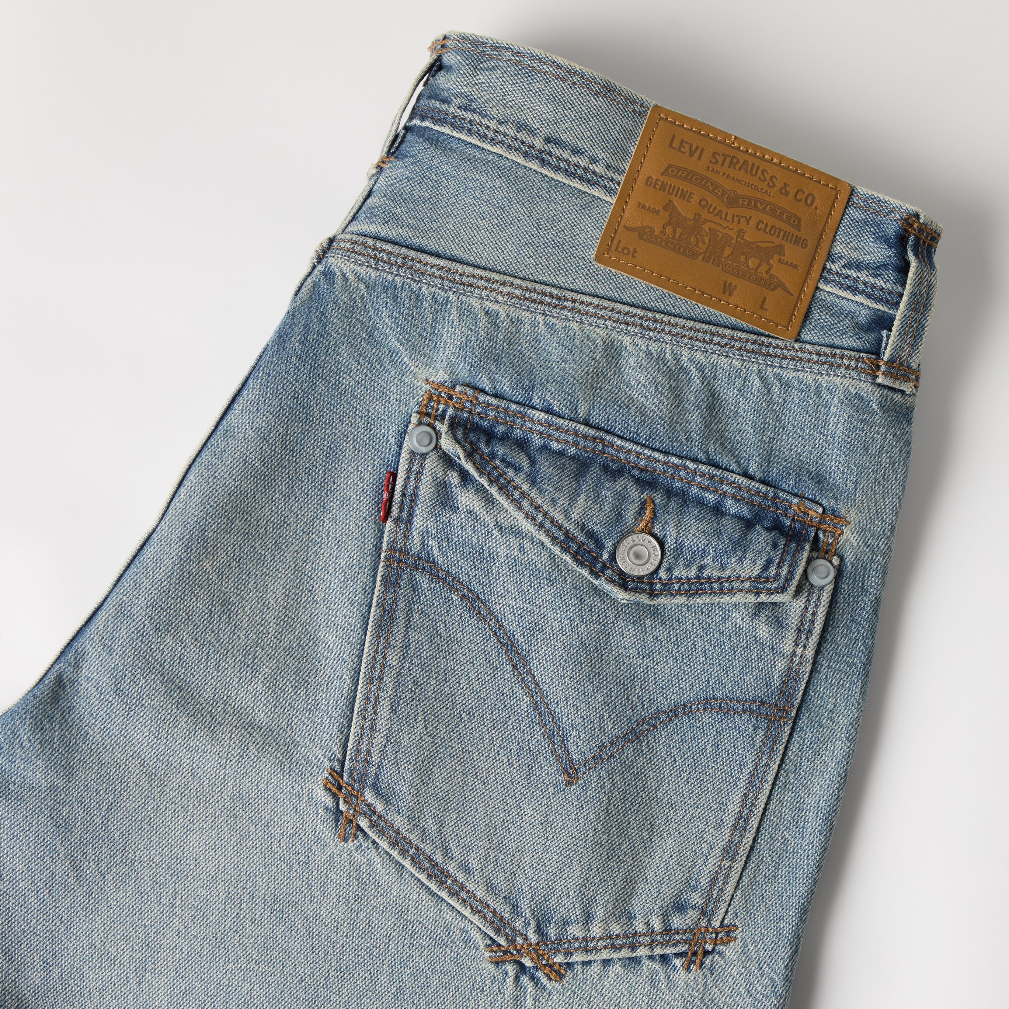 Twisted Baggy Wide Leg  Jeans 7