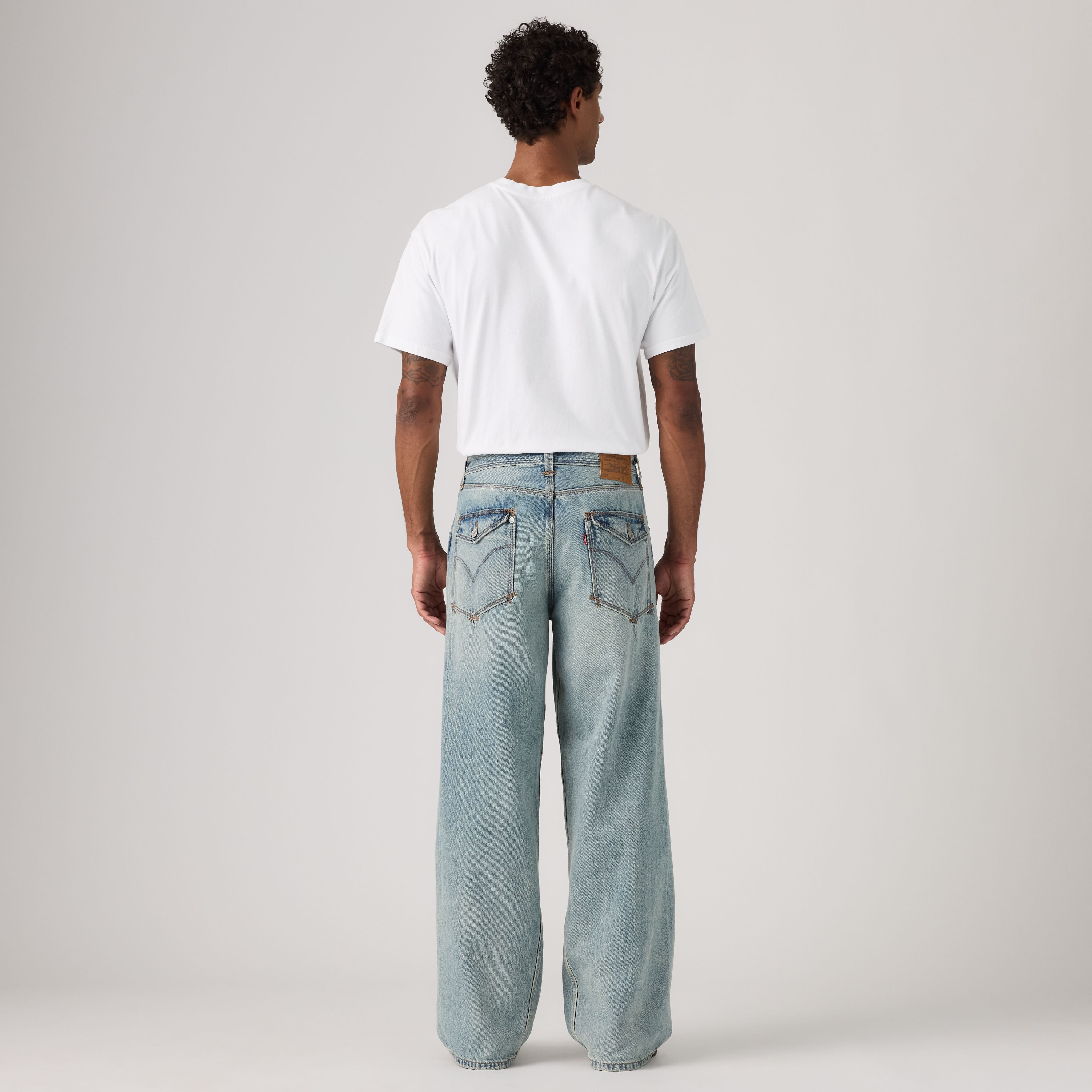 Twisted Baggy Wide Leg  Jeans 3