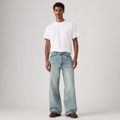 Twisted Baggy Wide-Leg Men's Jeans — With A Twist - Light Wash 6
