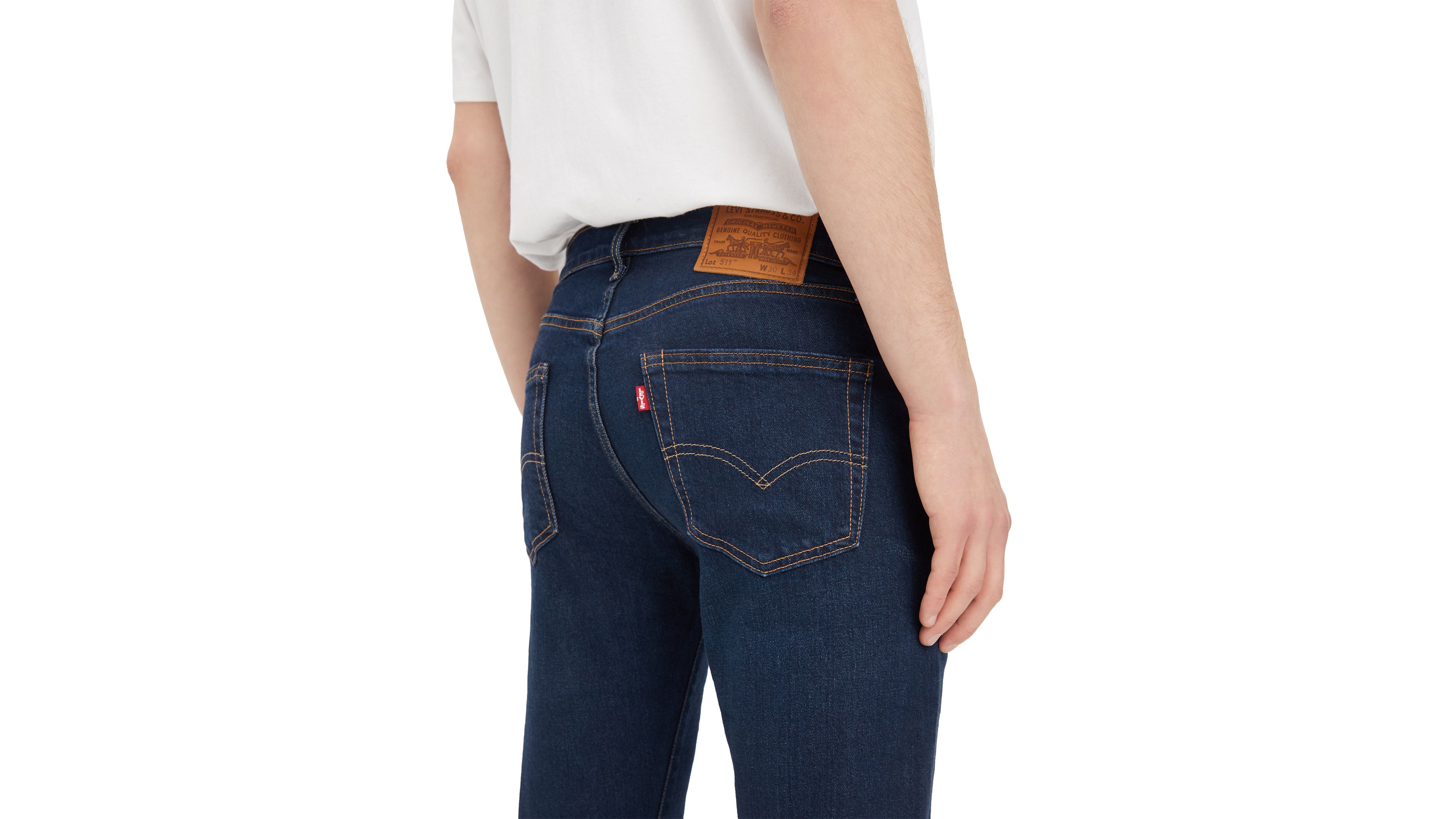 511™ Slim Fit Selvedge Men's Jeans 2