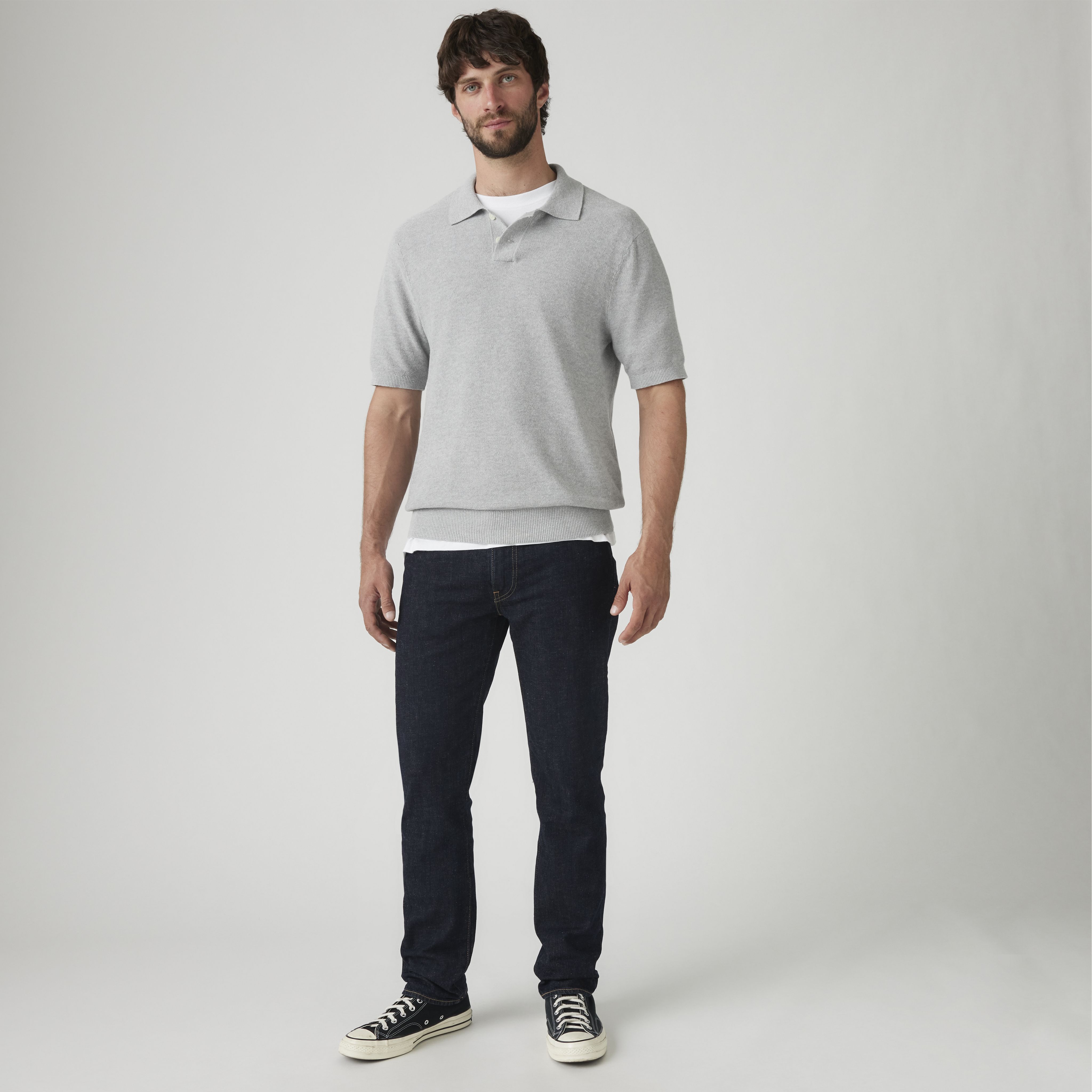 511™ Slim Fit Linen+ Denim Men's Jeans 1