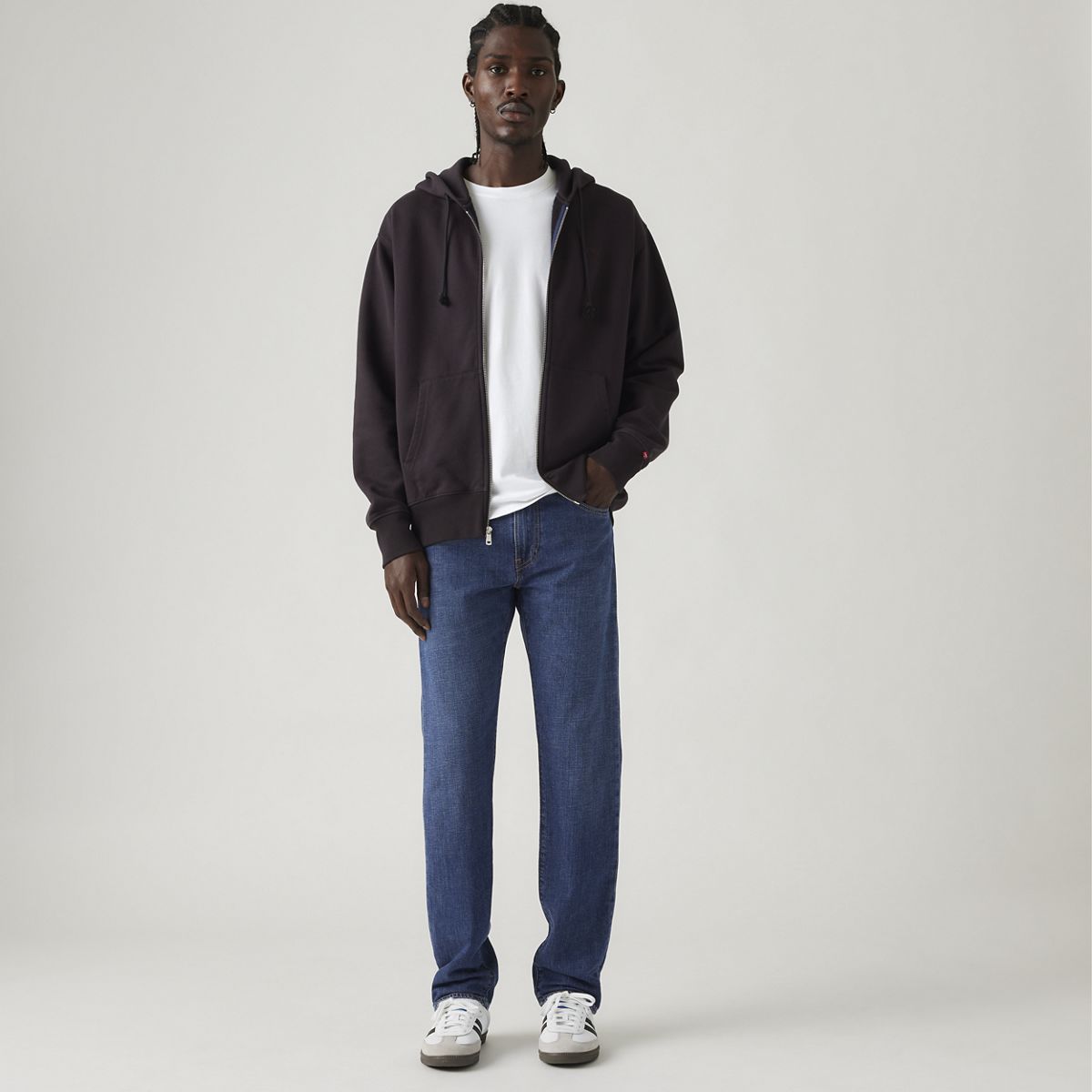 511™ Slim Authentic Soft Men's Jeans — Part The Sea Lightweight - Dark Wash