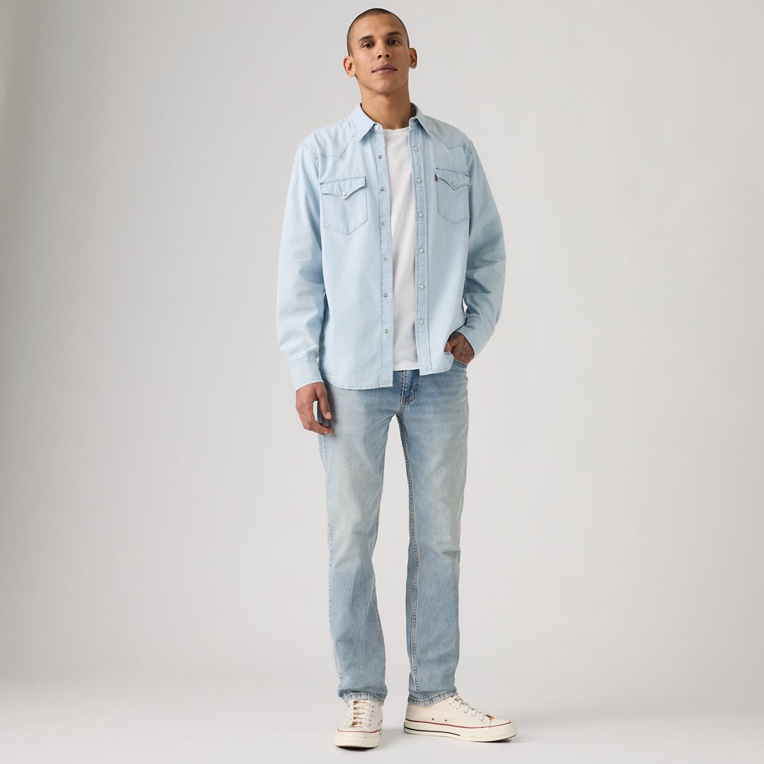 Levi's Men's 511 Cool Slim-Fit Zip Fly Jeans - Iceberg