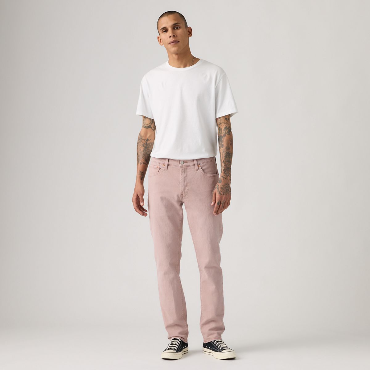 511™ Slim Jeans — Fawn Garment Dye - Pink