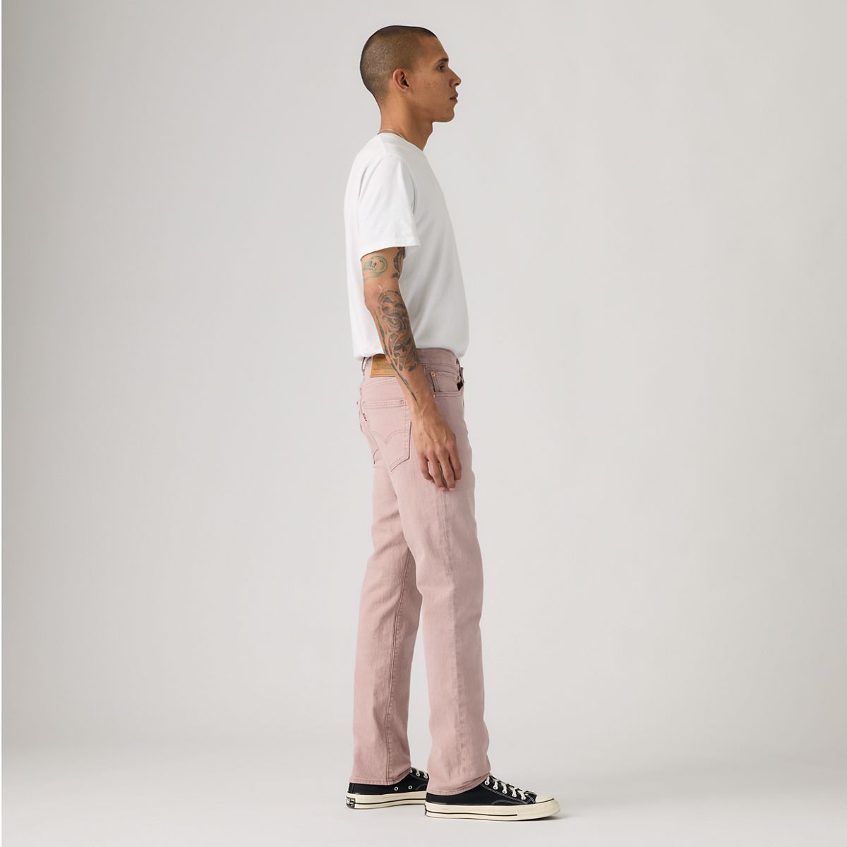 511™ Slim Jeans — Fawn Garment Dye - Pink