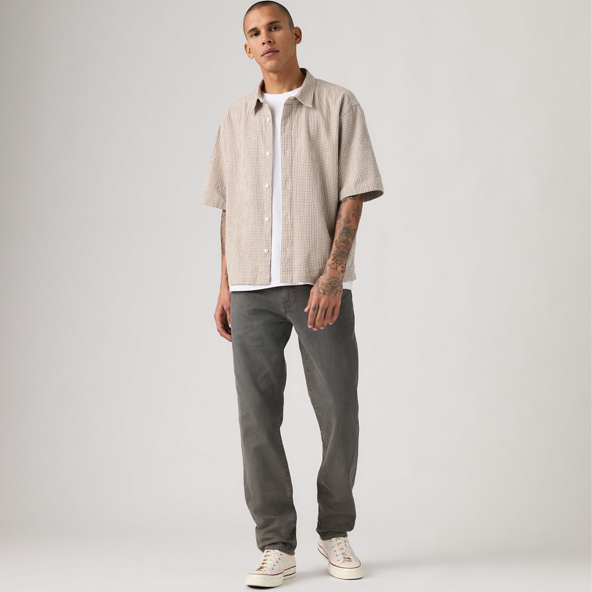 511™ Slim Jeans — Somewhere Else Overdye - Grey