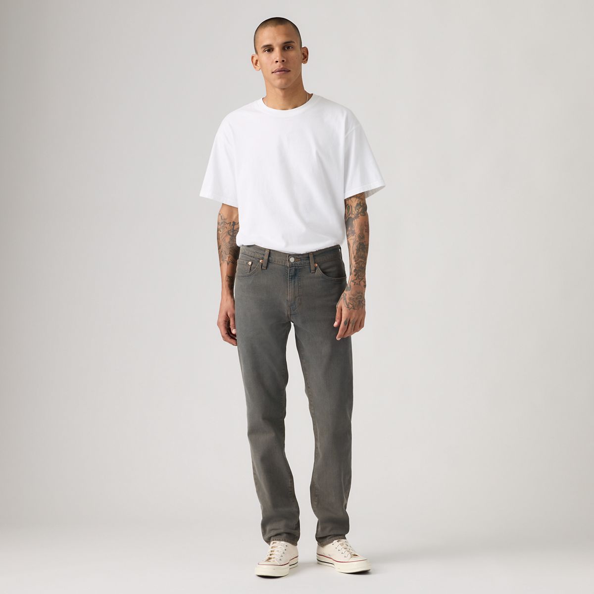 511™ Slim Jeans — Somewhere Else Overdye - Grey