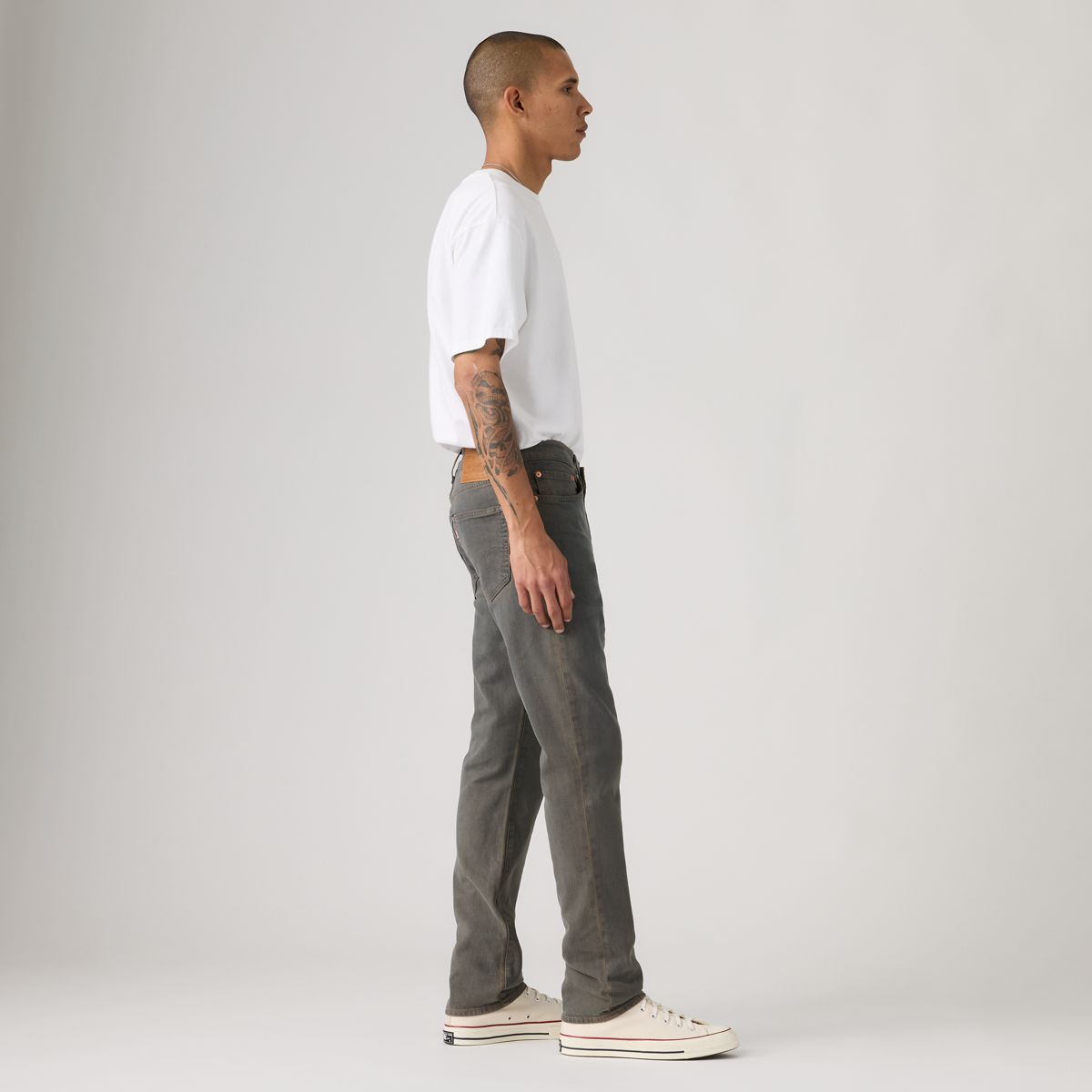 511™ Slim Jeans — Somewhere Else Overdye - Grey