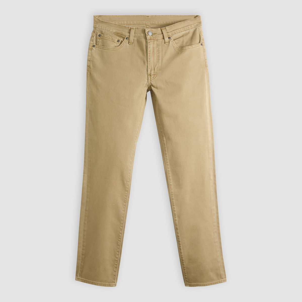 511™ Slim Jeans — English Toffee Garment Dye Authentic Soft - Beige